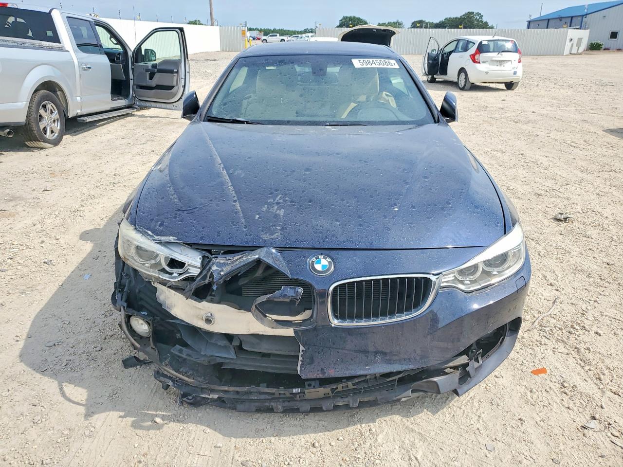2014 Bmw 428 I Blue vin: WBA3V5C5XEP751301