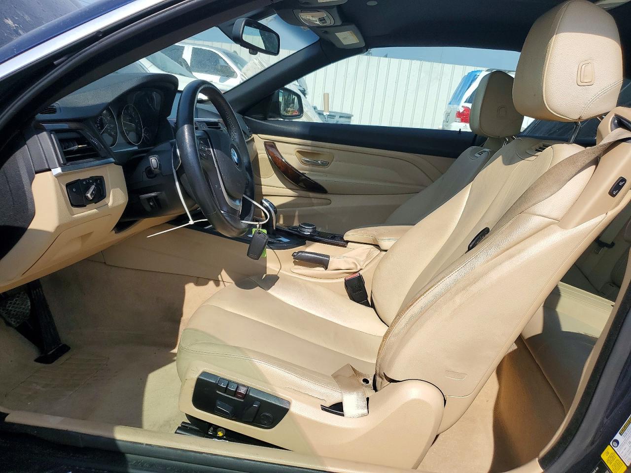 2014 Bmw 428 I Blue vin: WBA3V5C5XEP751301