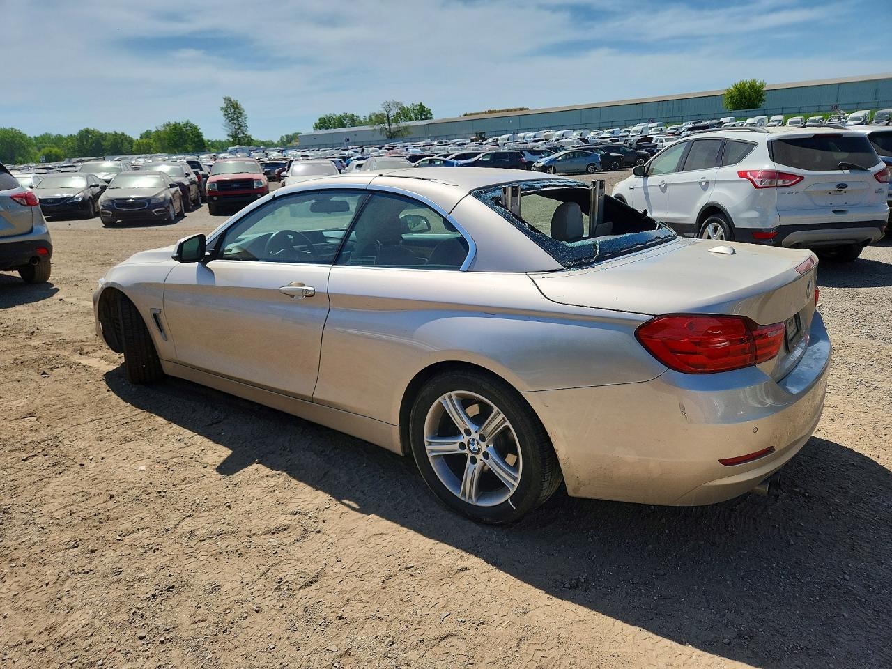 2015 Bmw 428 I Gold vin: WBA3V5C5XFP753647