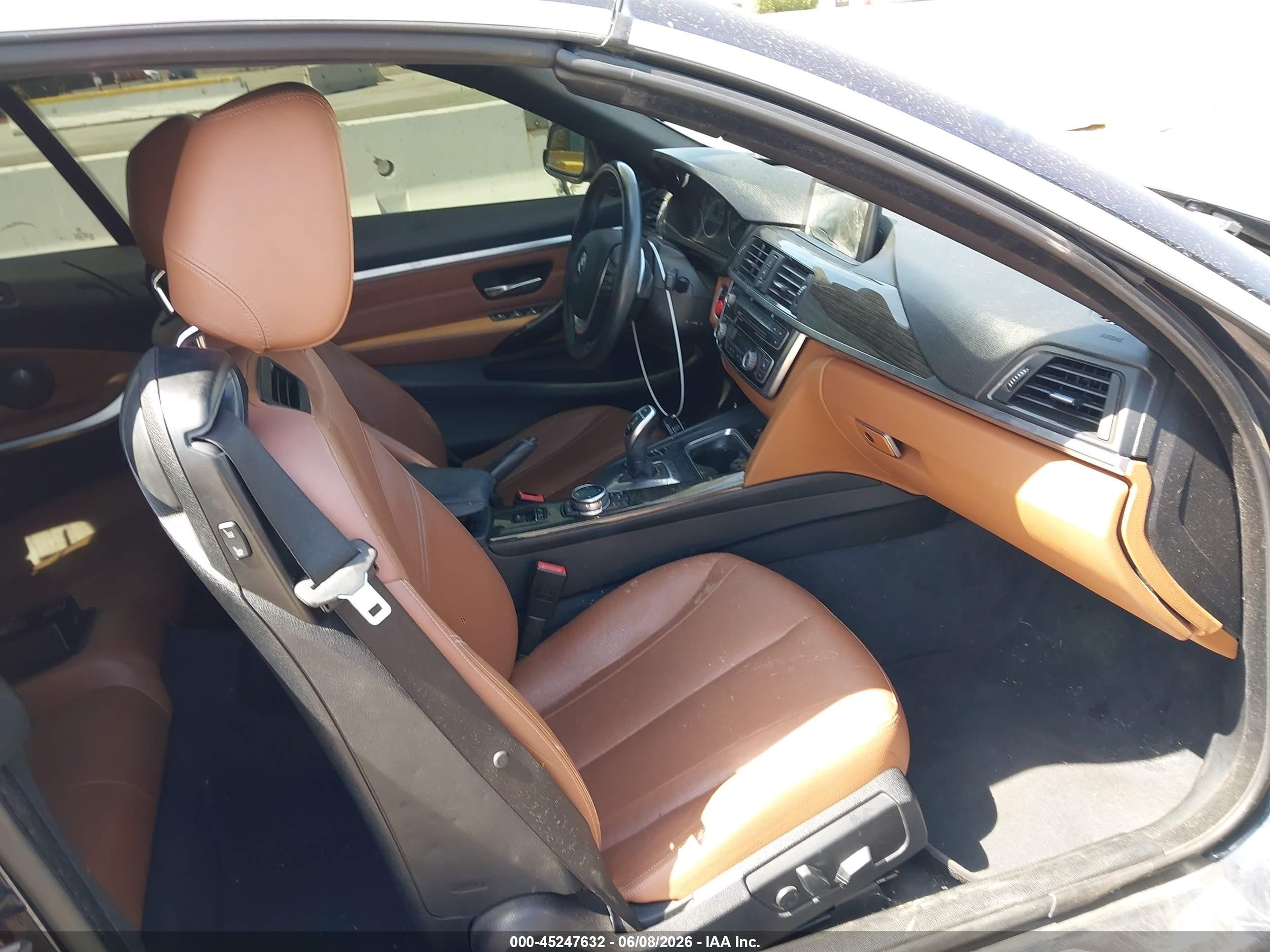 2014 Bmw 428i   Blue vin: WBA3V7C50EJ873227