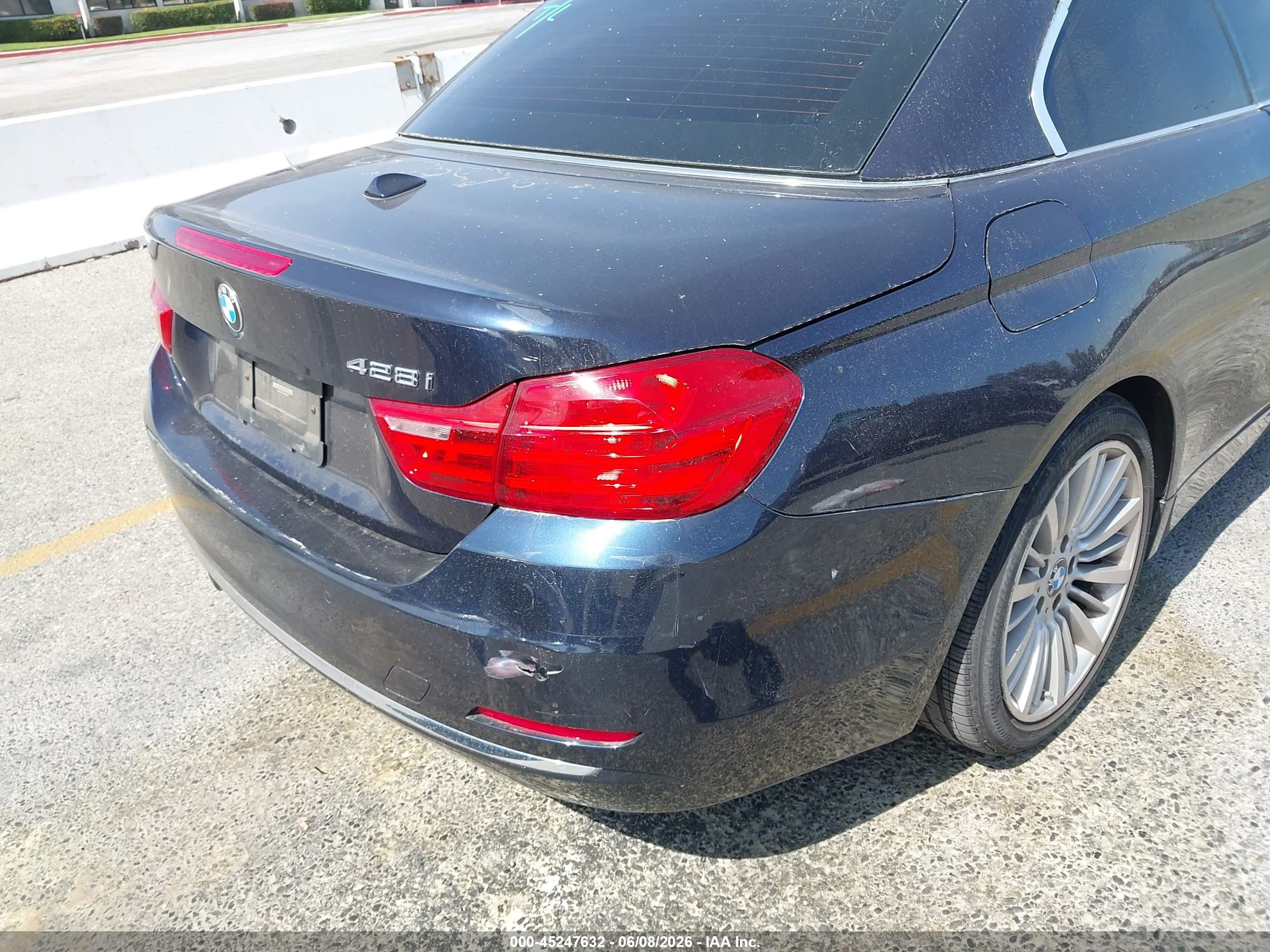 2014 Bmw 428i   Blue vin: WBA3V7C50EJ873227