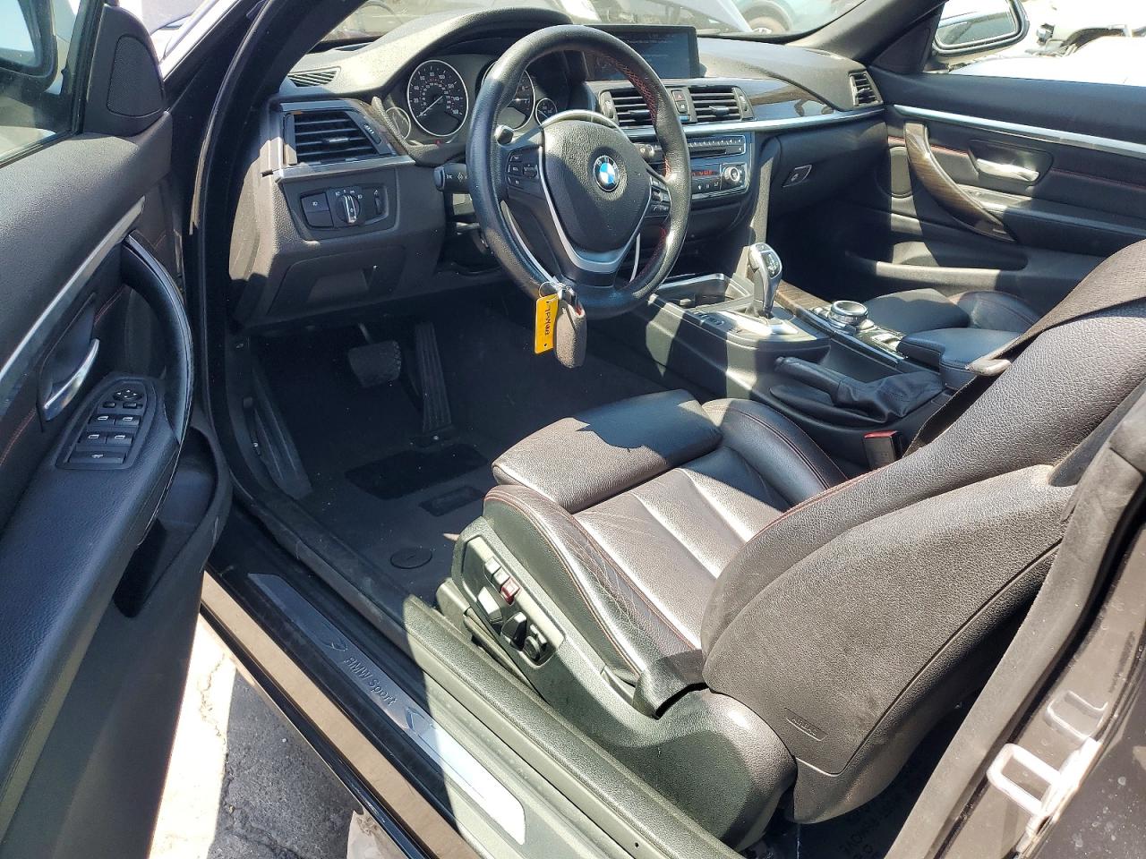 2014 Bmw 428 I Sulev Gray vin: WBA3V7C50EP771262