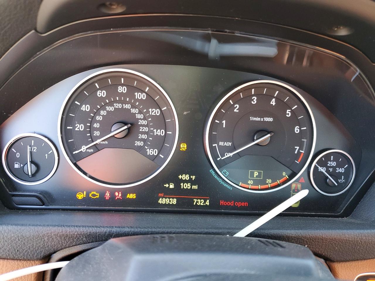 2015 Bmw 428 I Sulev White vin: WBA3V7C50FP772235