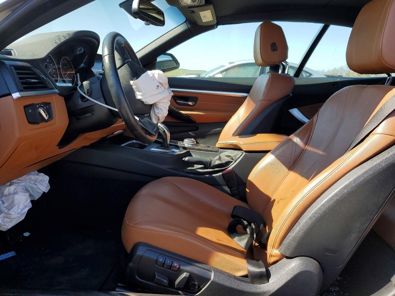 2015 Bmw 428 I Sulev White vin: WBA3V7C50FP772235