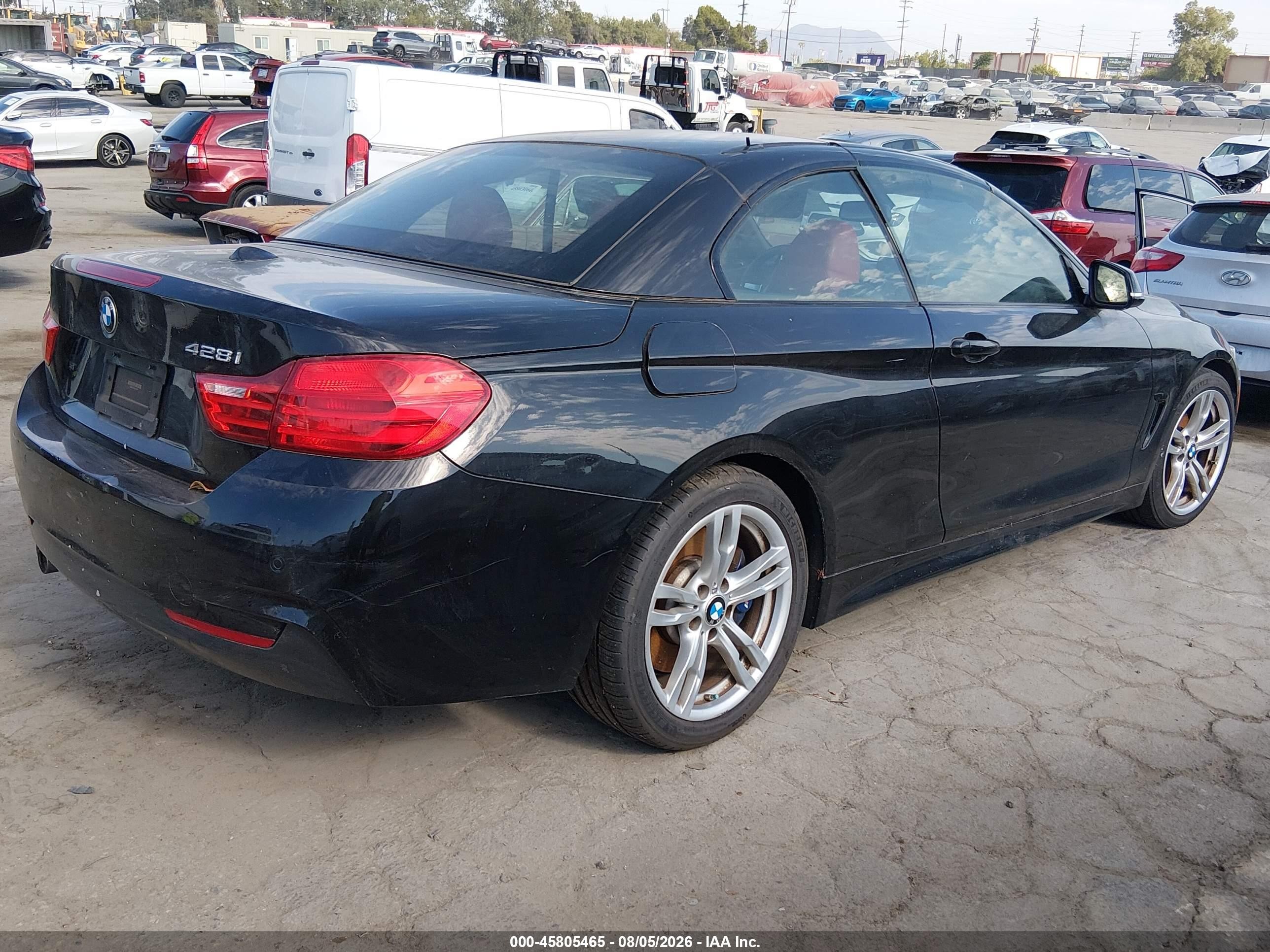 2014 Bmw 428i   Black vin: WBA3V7C51EP770587