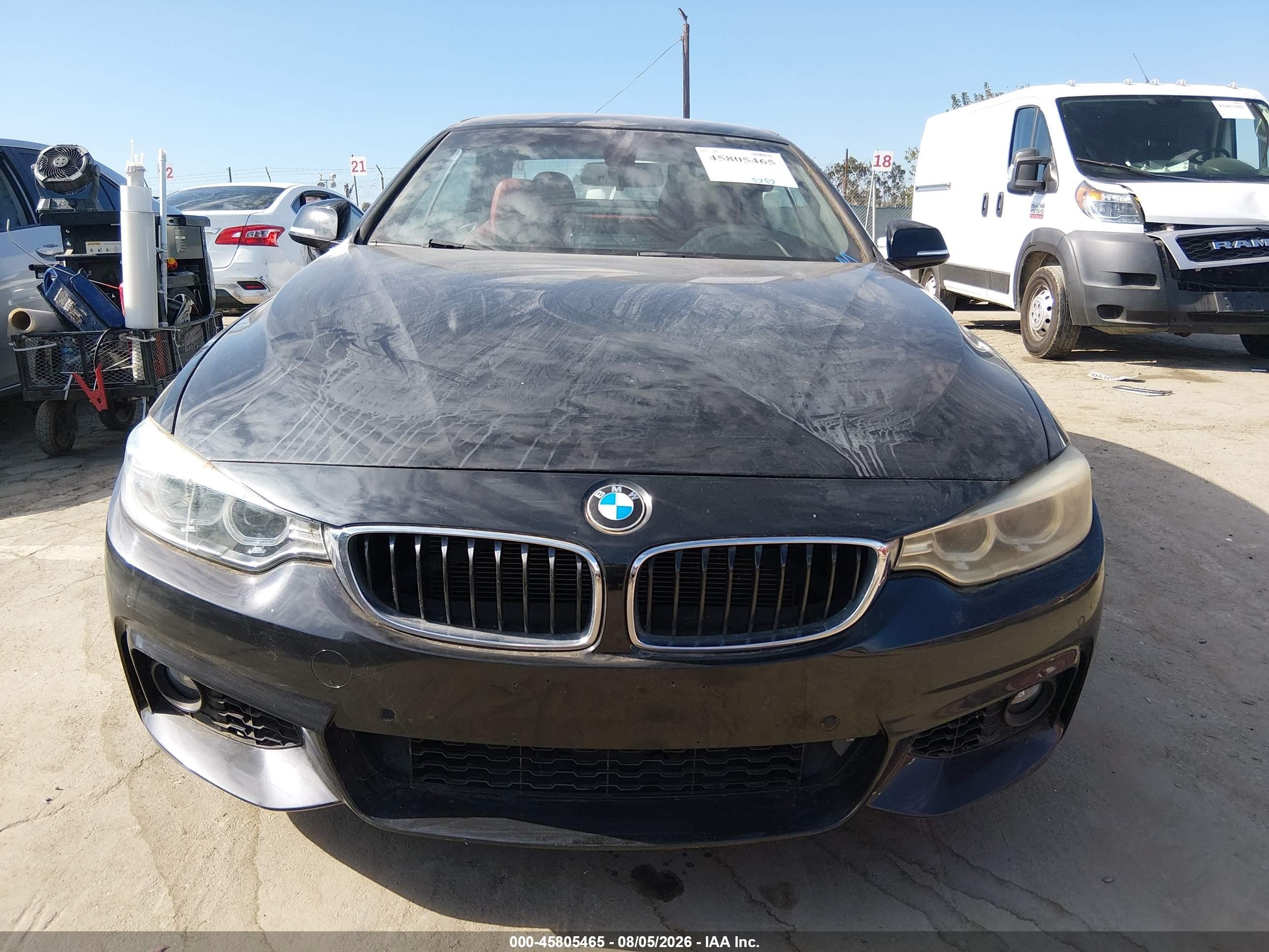 2014 Bmw 428i   Black vin: WBA3V7C51EP770587