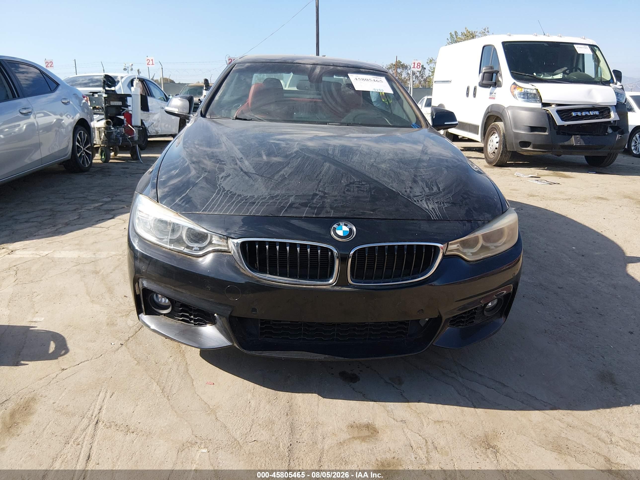 2014 Bmw 428i   Black vin: WBA3V7C51EP770587