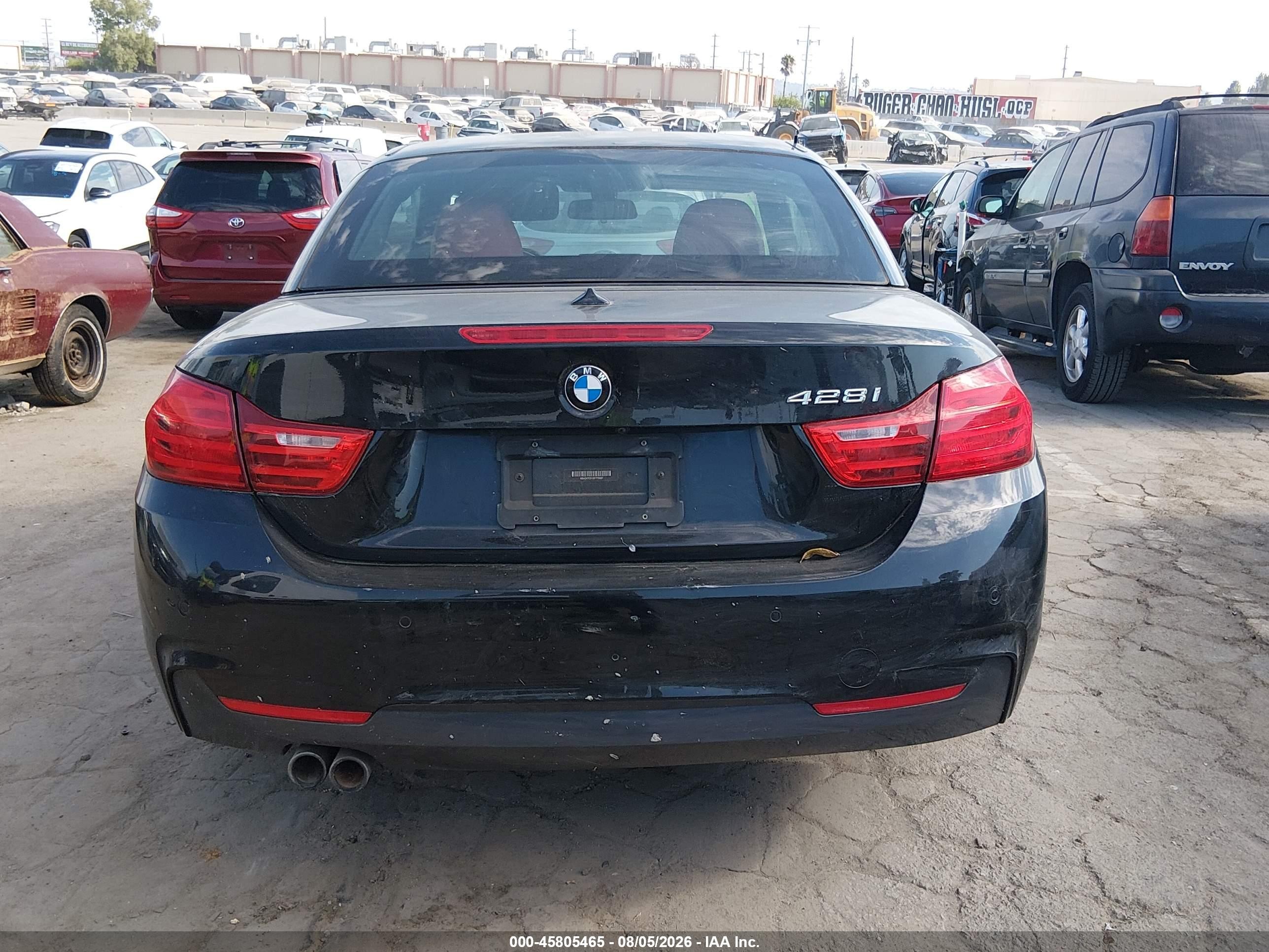 2014 Bmw 428i   Black vin: WBA3V7C51EP770587