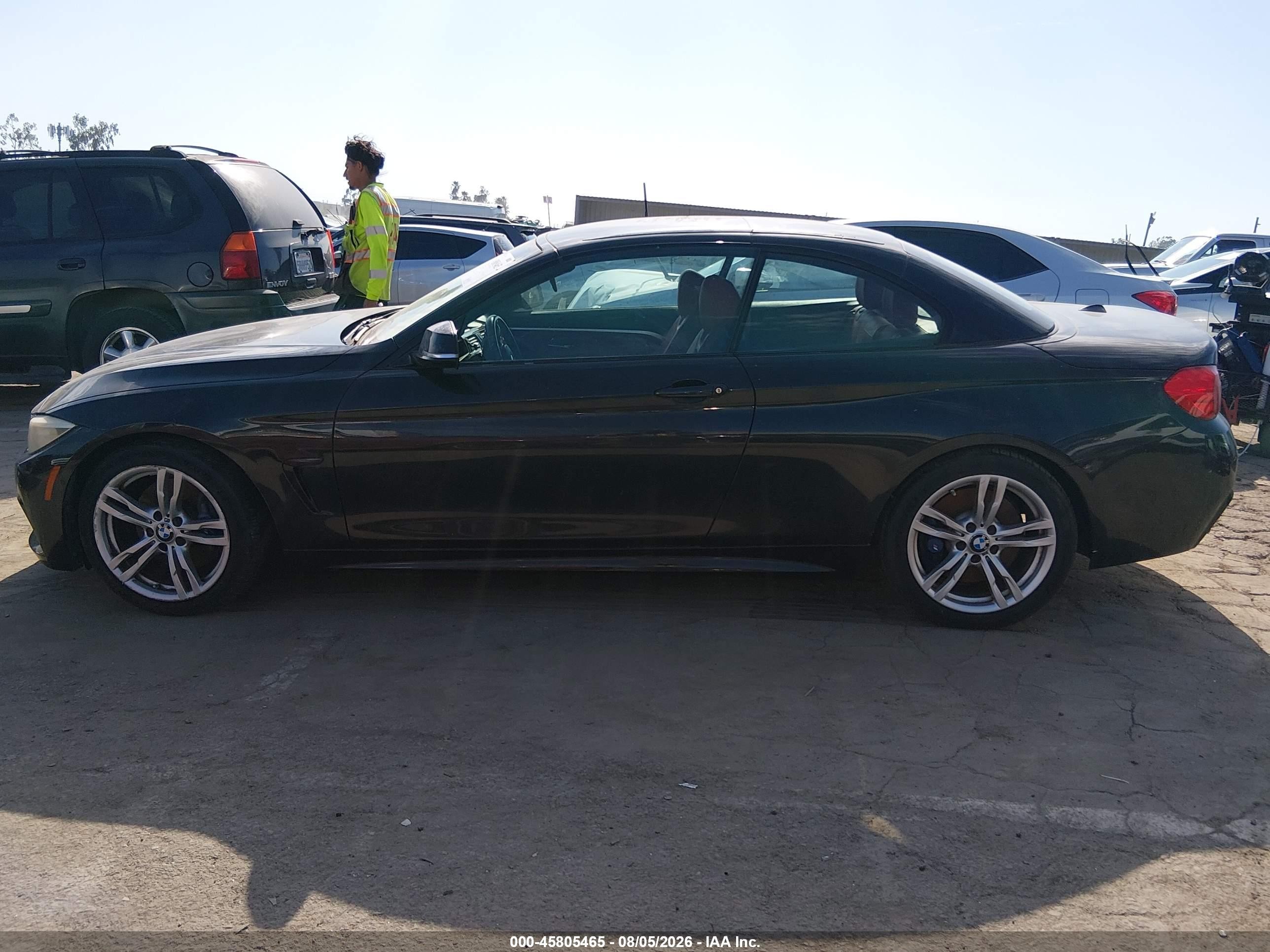 2014 Bmw 428i   Black vin: WBA3V7C51EP770587