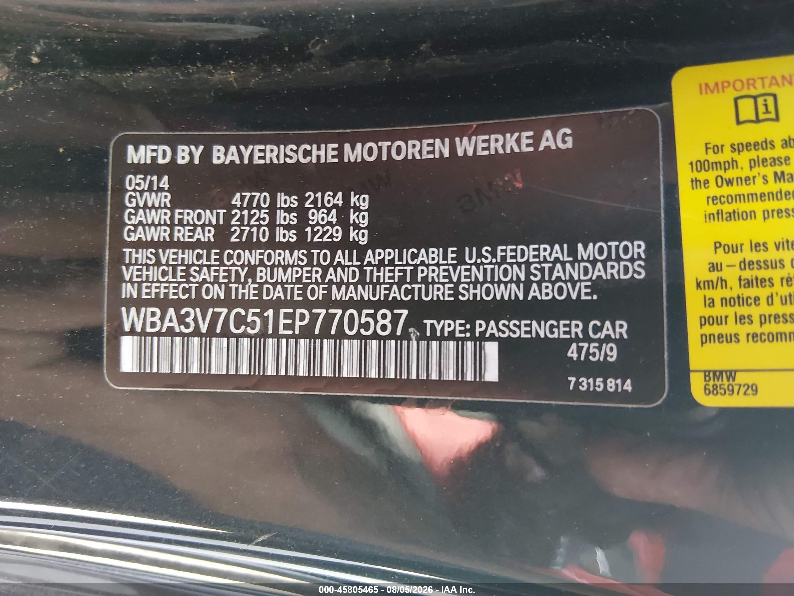 2014 Bmw 428i   Black vin: WBA3V7C51EP770587
