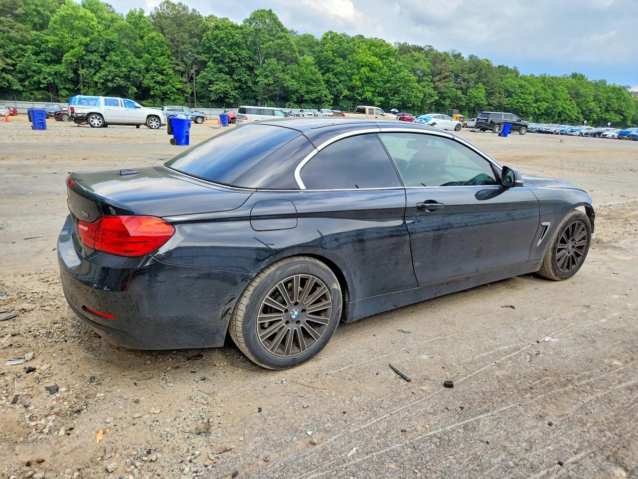 2015 Bmw 428 I Sulev Black vin: WBA3V7C51FP772731