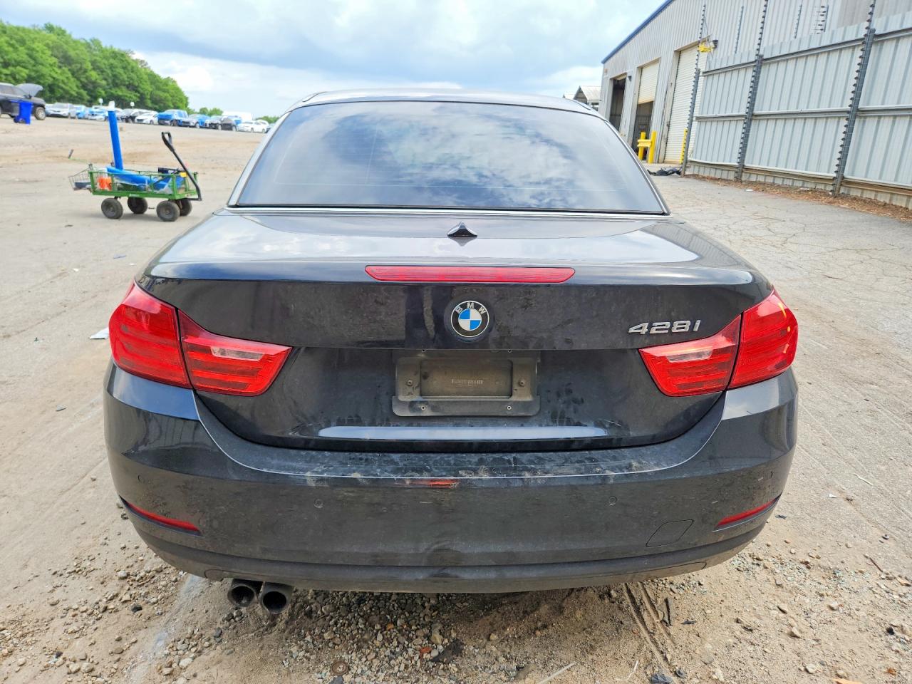2015 Bmw 428 I Sulev Black vin: WBA3V7C51FP772731