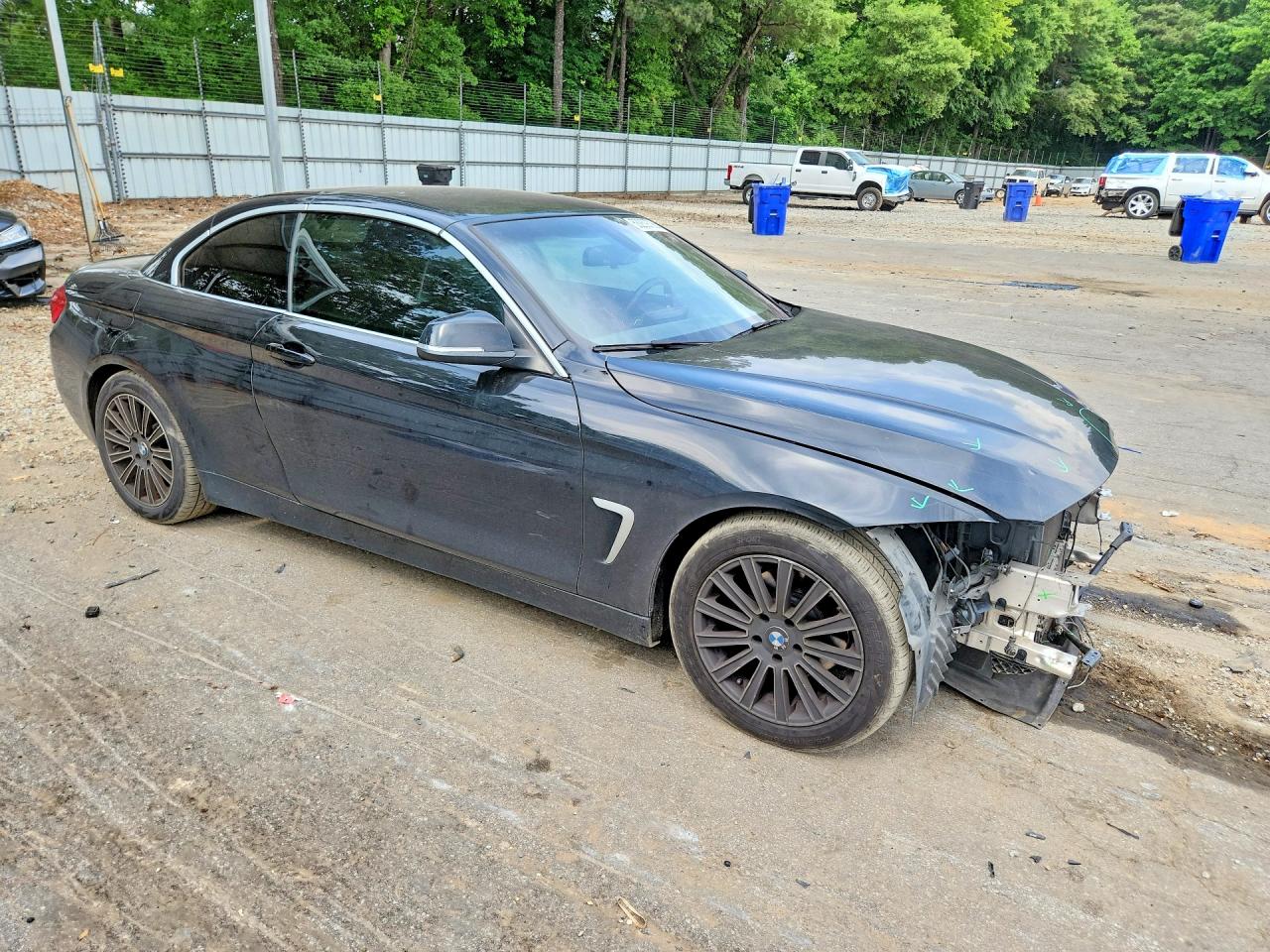 2015 Bmw 428 I Sulev Black vin: WBA3V7C51FP772731