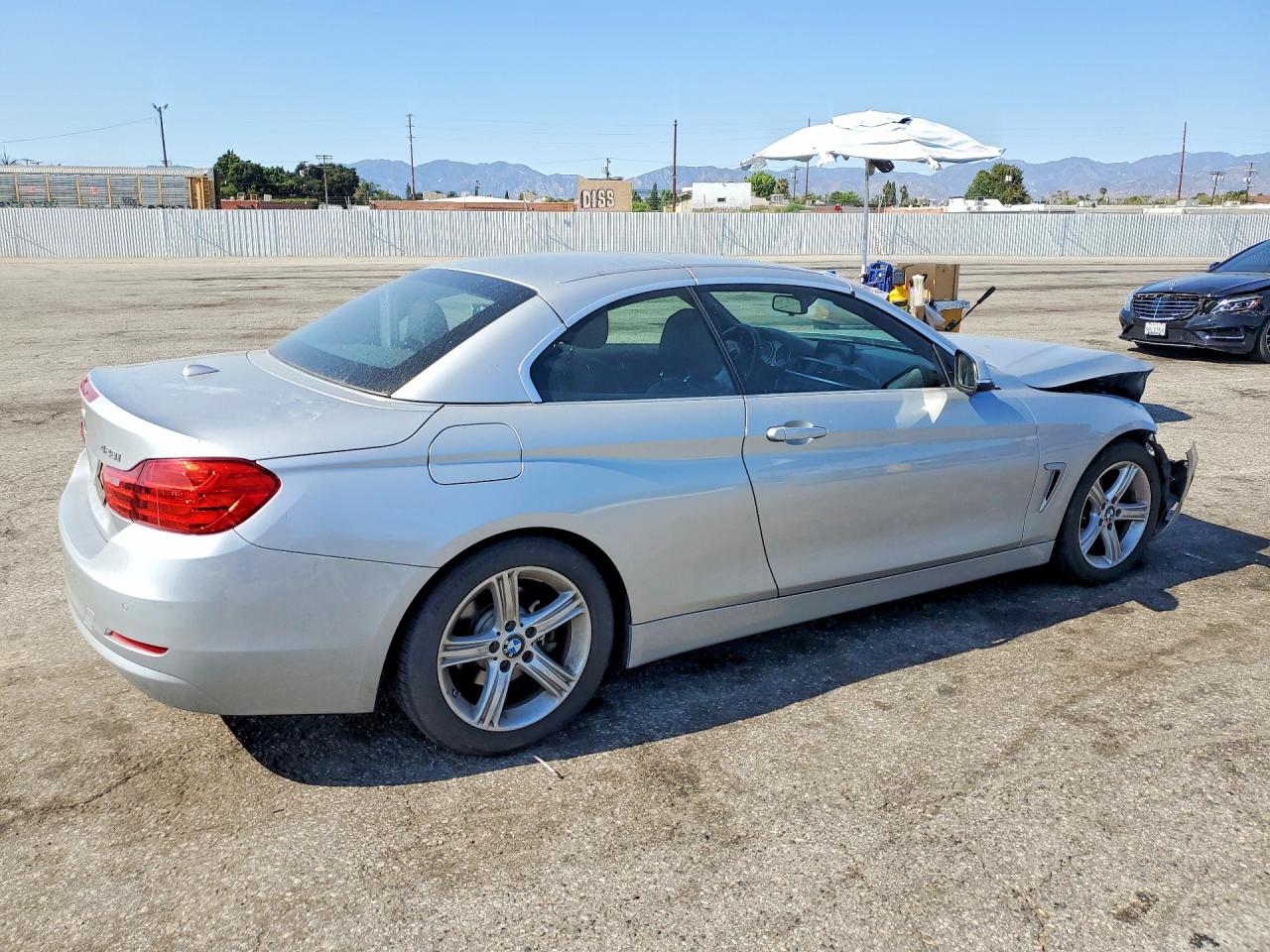 2014 Bmw 428 I Sulev Silver vin: WBA3V7C52EP771070