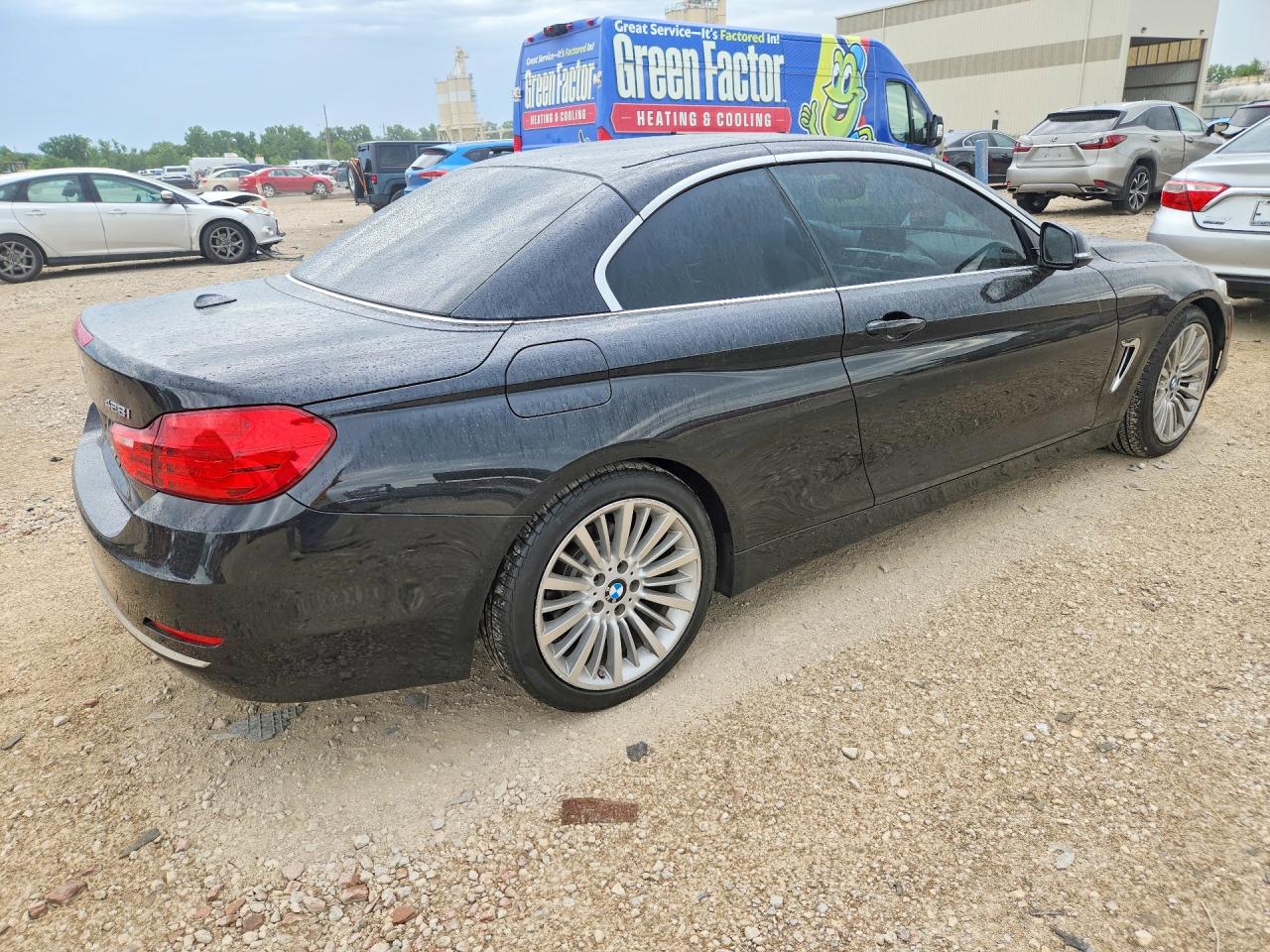 2016 Bmw 428 I Sulev Black vin: WBA3V7C53G5A26362