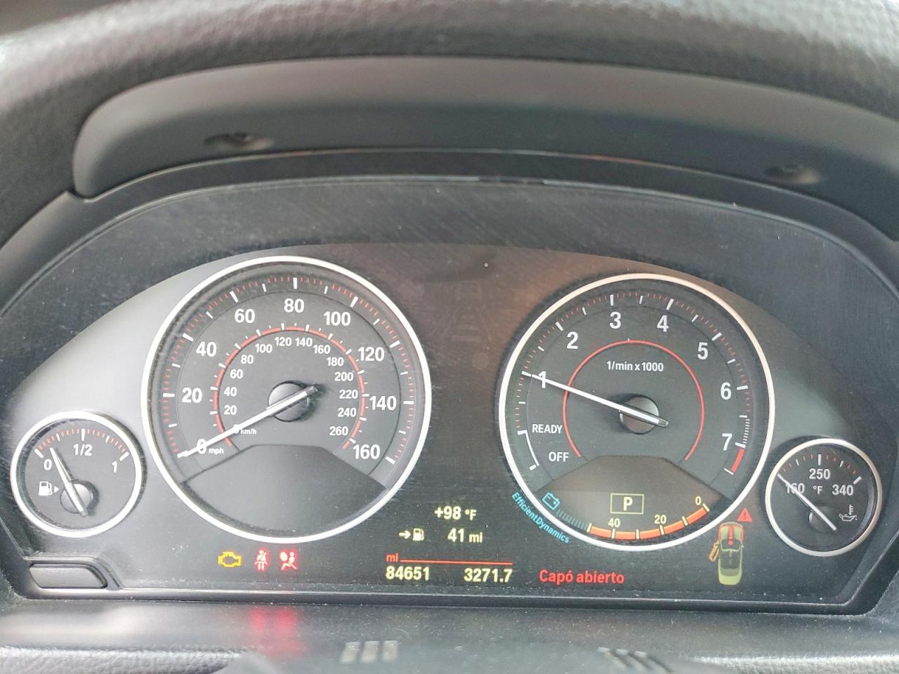 2015 Bmw 428 I Sulev Silver vin: WBA3V7C54FP772660