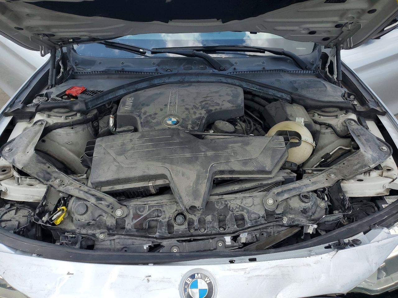 2015 Bmw 428 I Sulev Silver vin: WBA3V7C54FP772660