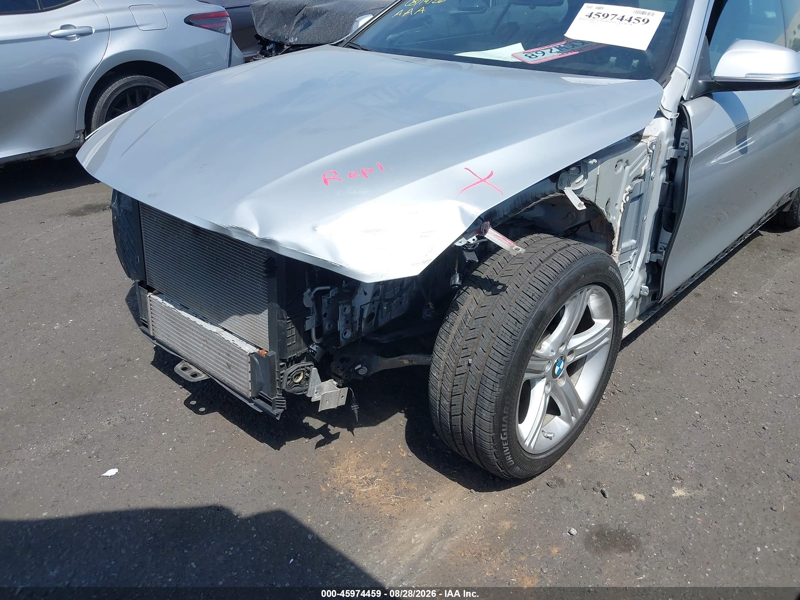 2015 Bmw 428i   Silver vin: WBA3V7C55F5A24689