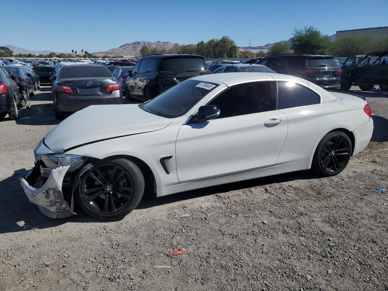 2015 Bmw 428 I Sulev White vin: WBA3V7C56FP772711