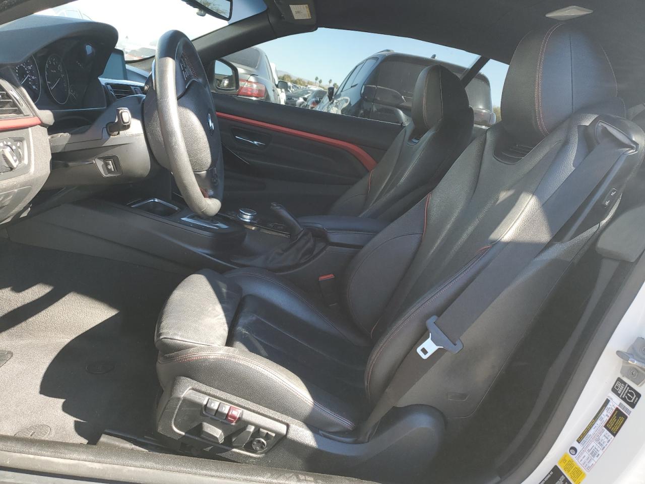 2015 Bmw 428 I Sulev White vin: WBA3V7C56FP772711
