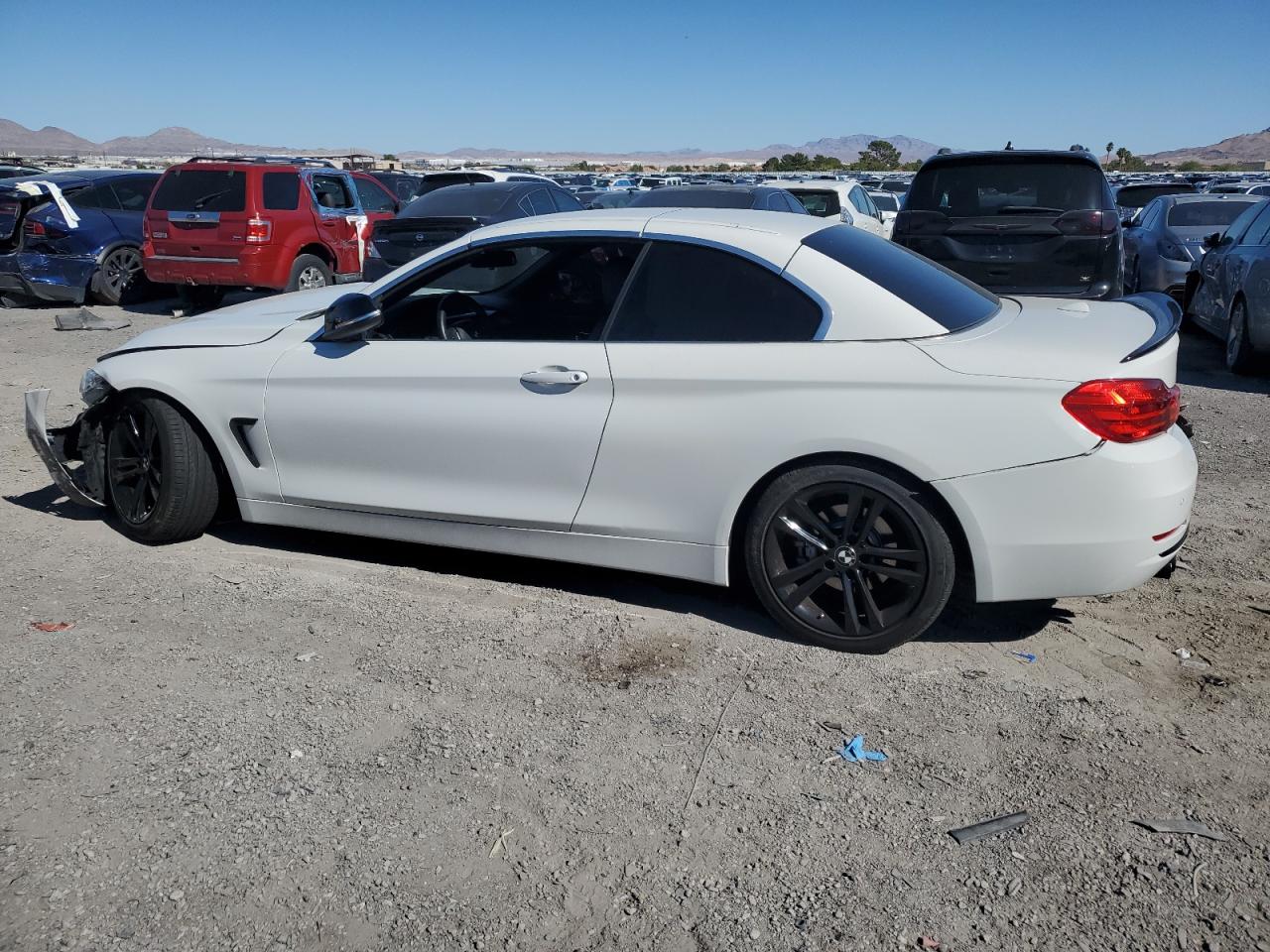 2015 Bmw 428 I Sulev White vin: WBA3V7C56FP772711