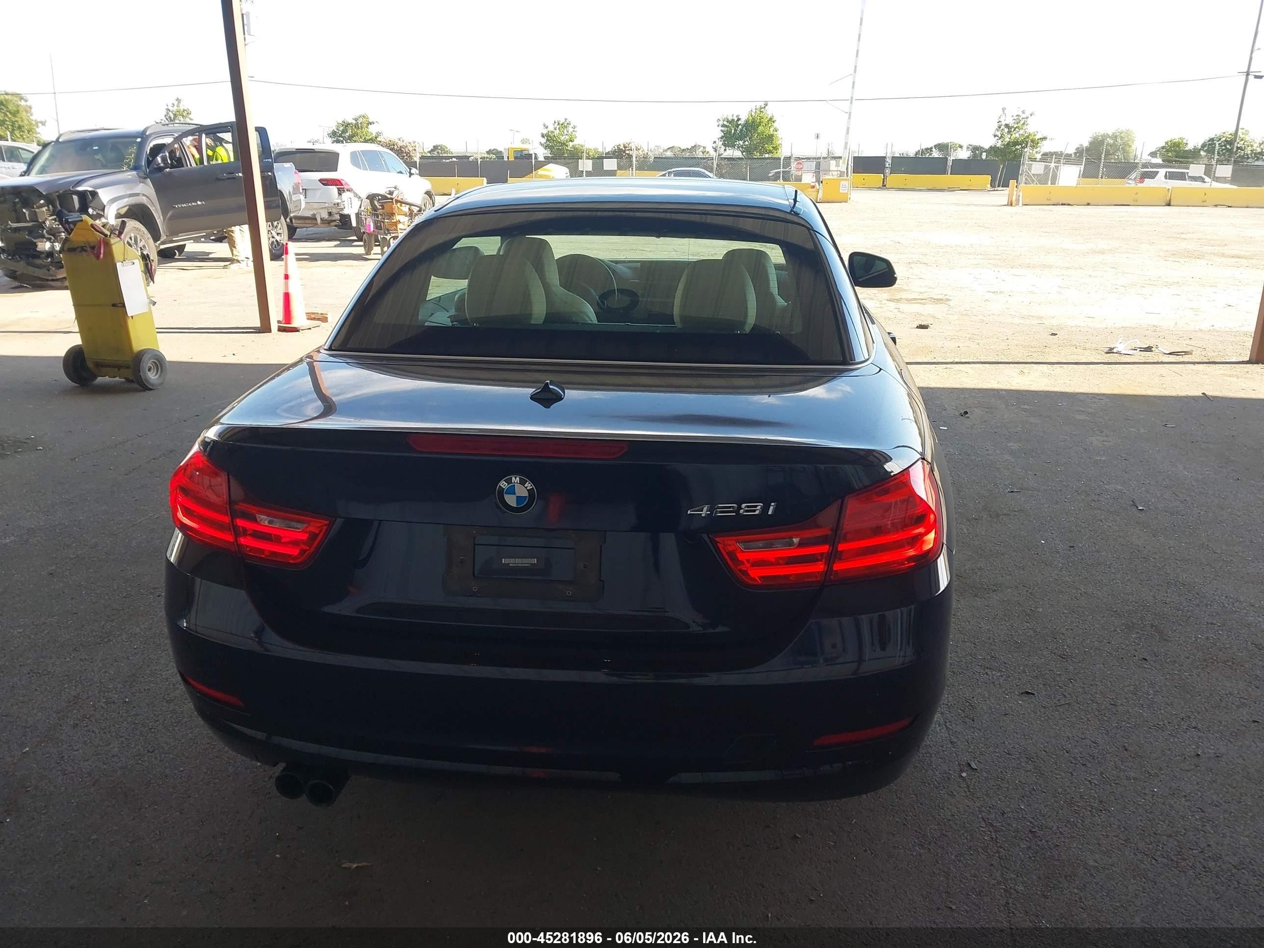 2016 Bmw 428i   Blue vin: WBA3V7C56G5A28915