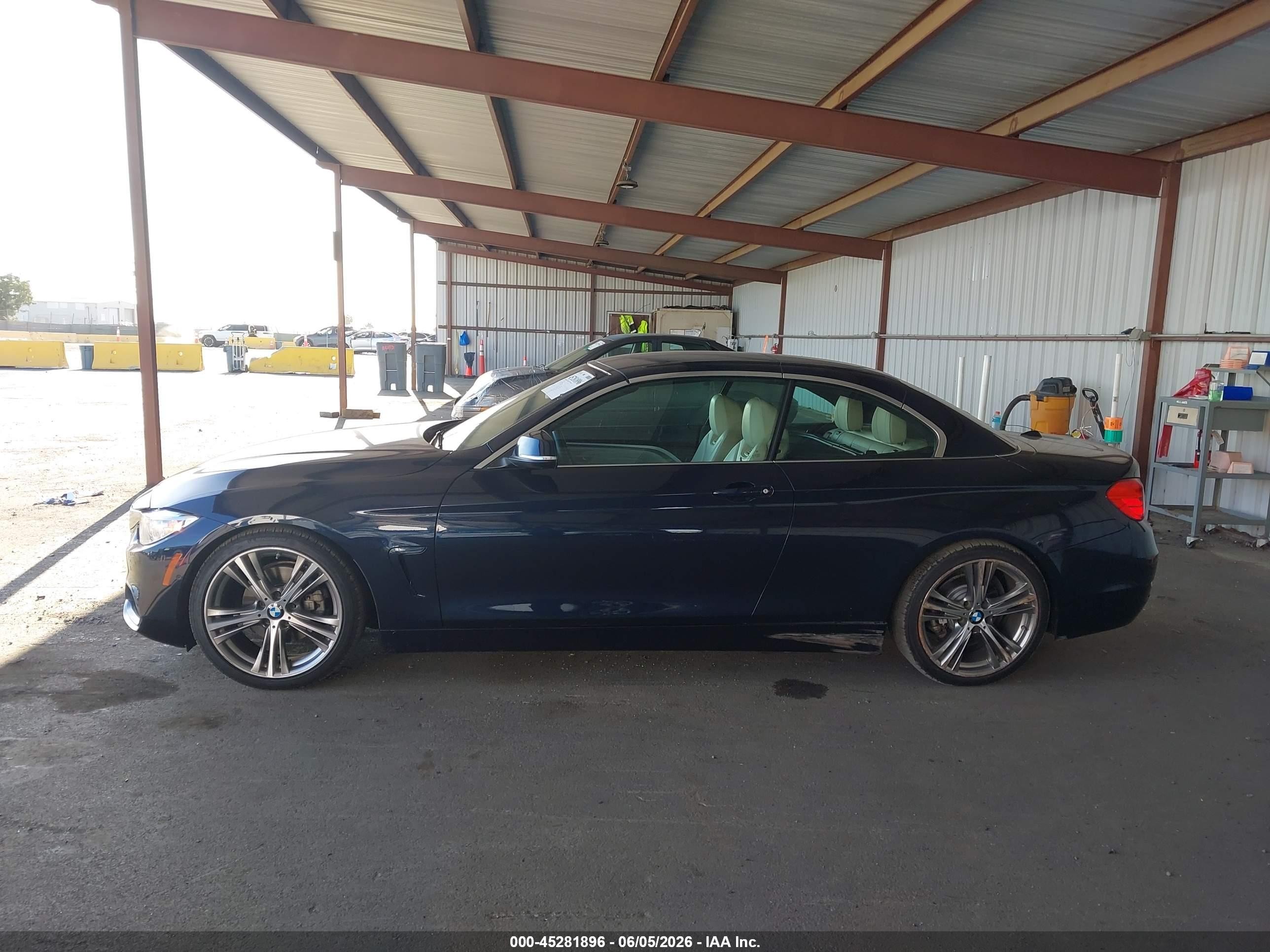 2016 Bmw 428i   Blue vin: WBA3V7C56G5A28915