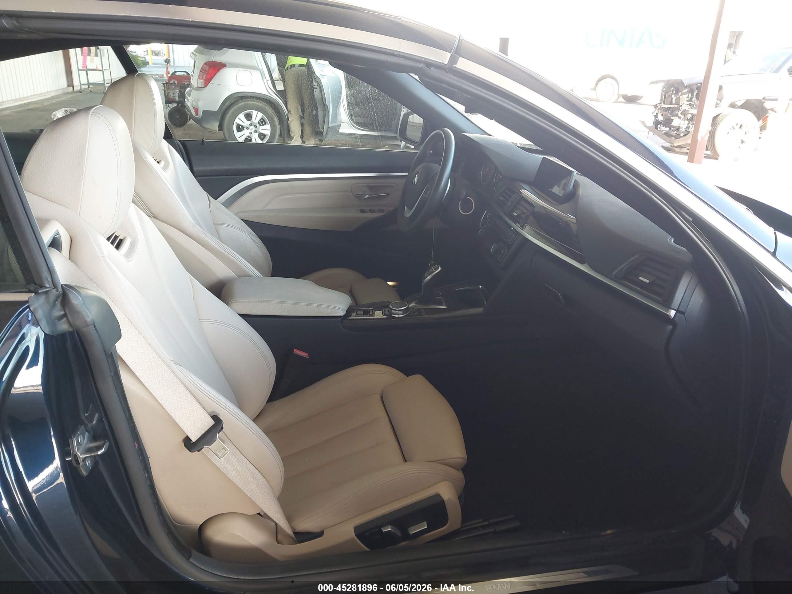 2016 Bmw 428i   Blue vin: WBA3V7C56G5A28915