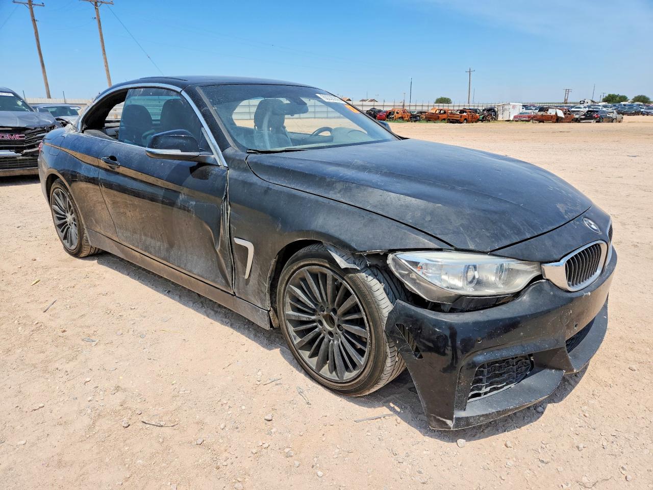 2015 Bmw 428 I Sulev Black vin: WBA3V7C57FP771485