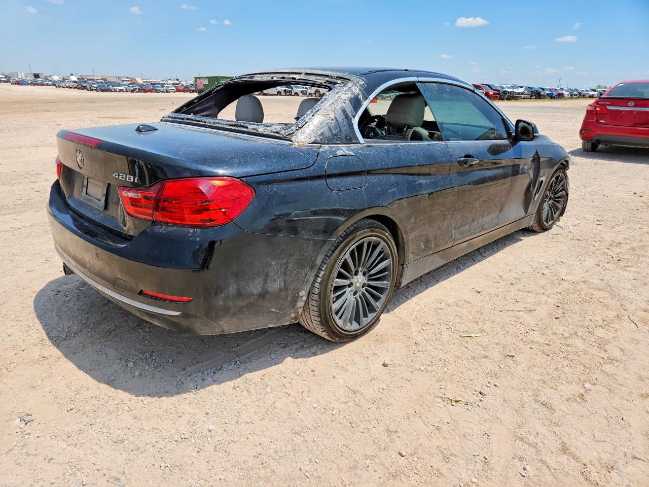 2015 Bmw 428 I Sulev Black vin: WBA3V7C57FP771485