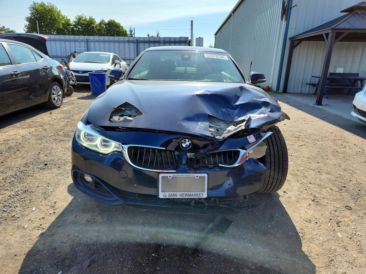 2014 Bmw 428 Xi Blue vin: WBA3V9C50EPR69187