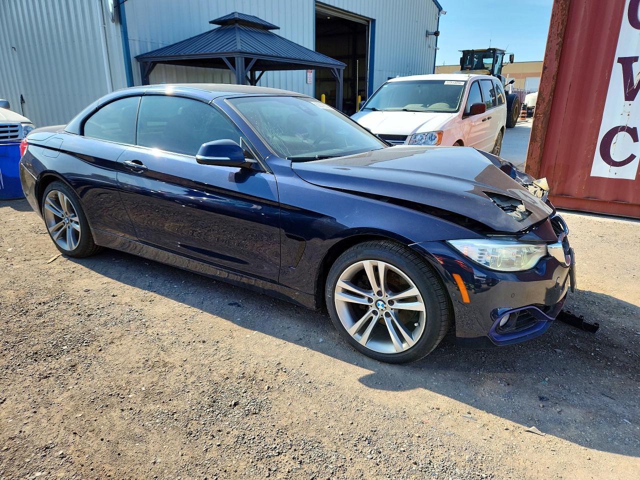2014 Bmw 428 Xi Blue vin: WBA3V9C50EPR69187