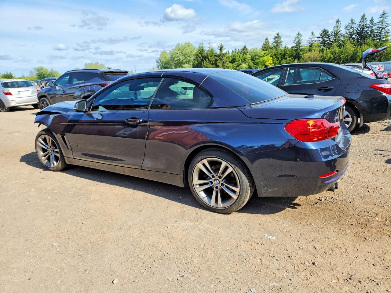 2014 Bmw 428 Xi Blue vin: WBA3V9C50EPR69187