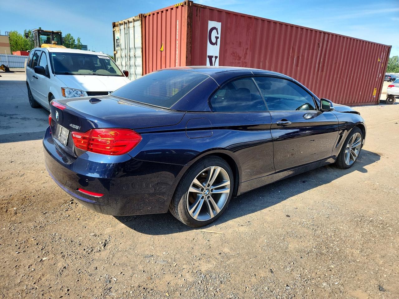 2014 Bmw 428 Xi Blue vin: WBA3V9C50EPR69187