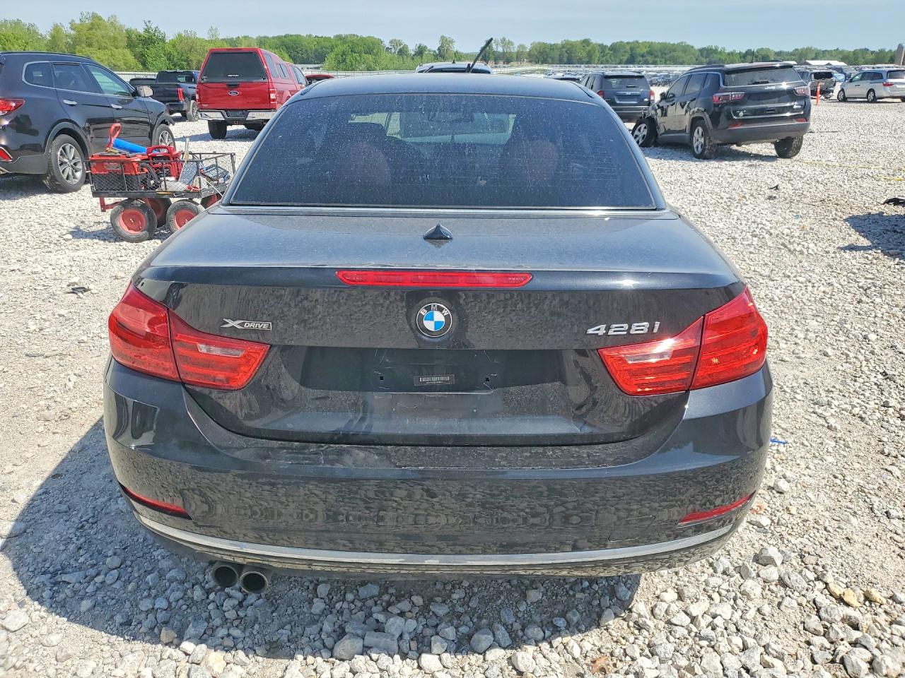 2014 Bmw 428 Xi Black vin: WBA3V9C51EP798417