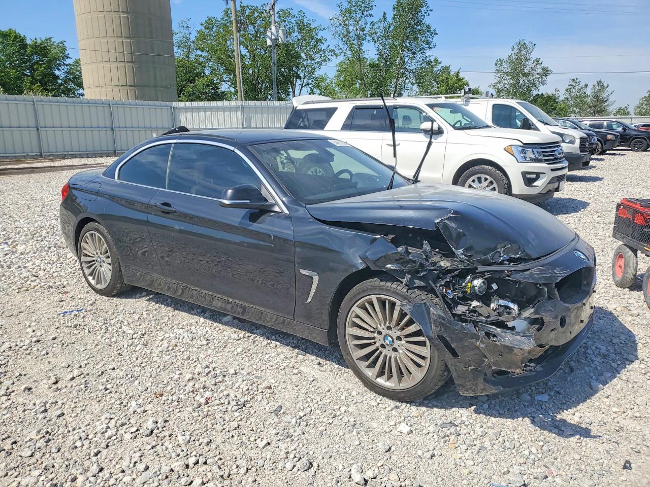 2014 Bmw 428 Xi Black vin: WBA3V9C51EP798417