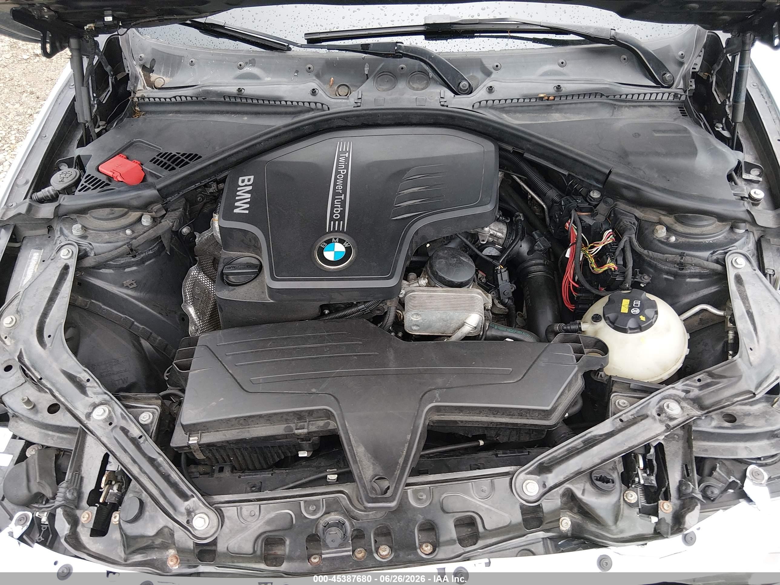 2015 Bmw 428i Xdrive White vin: WBA3V9C52FP798766