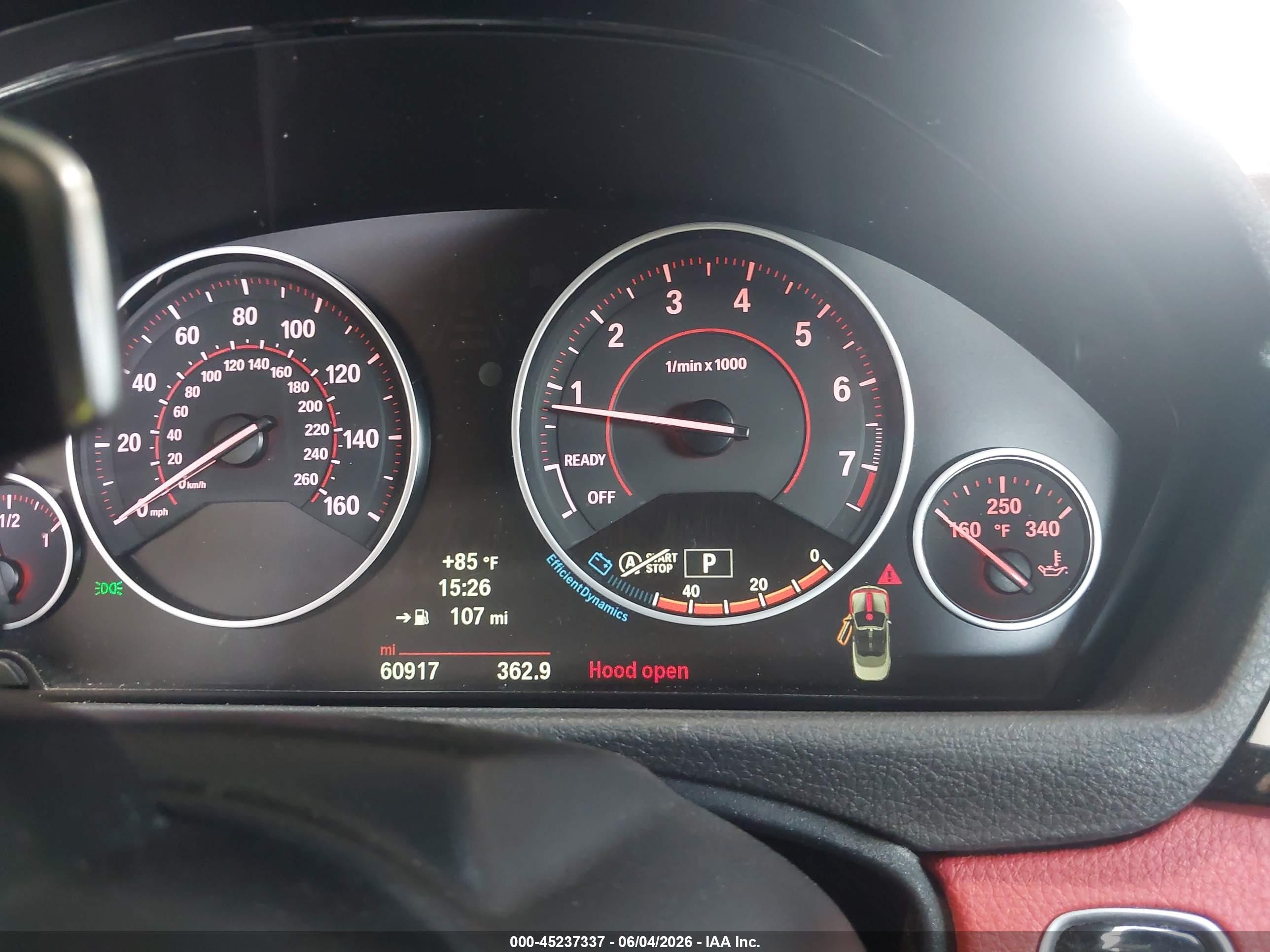 2014 Bmw 428i Xdrive White vin: WBA3V9C55EP798467