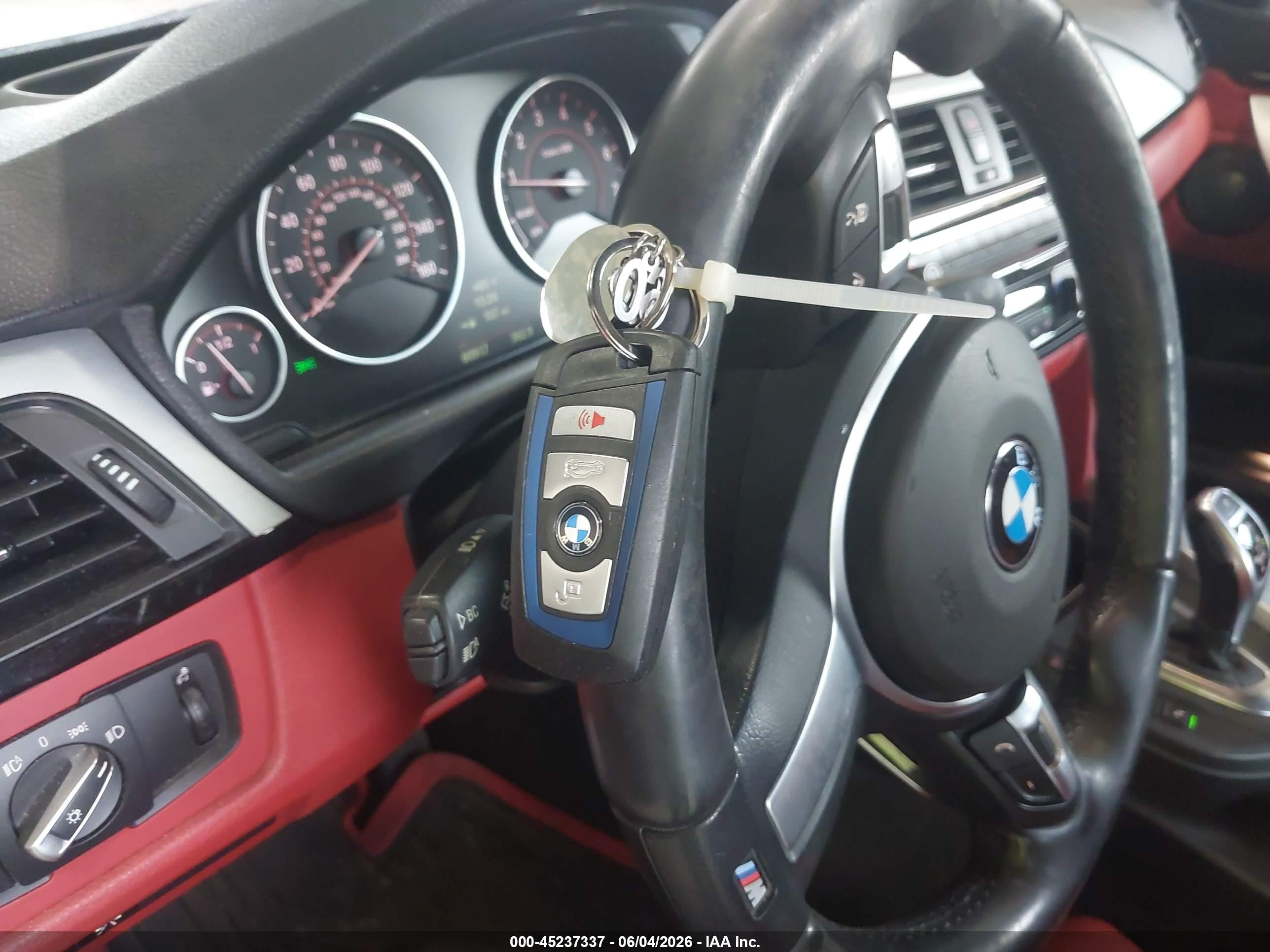 2014 Bmw 428i Xdrive White vin: WBA3V9C55EP798467