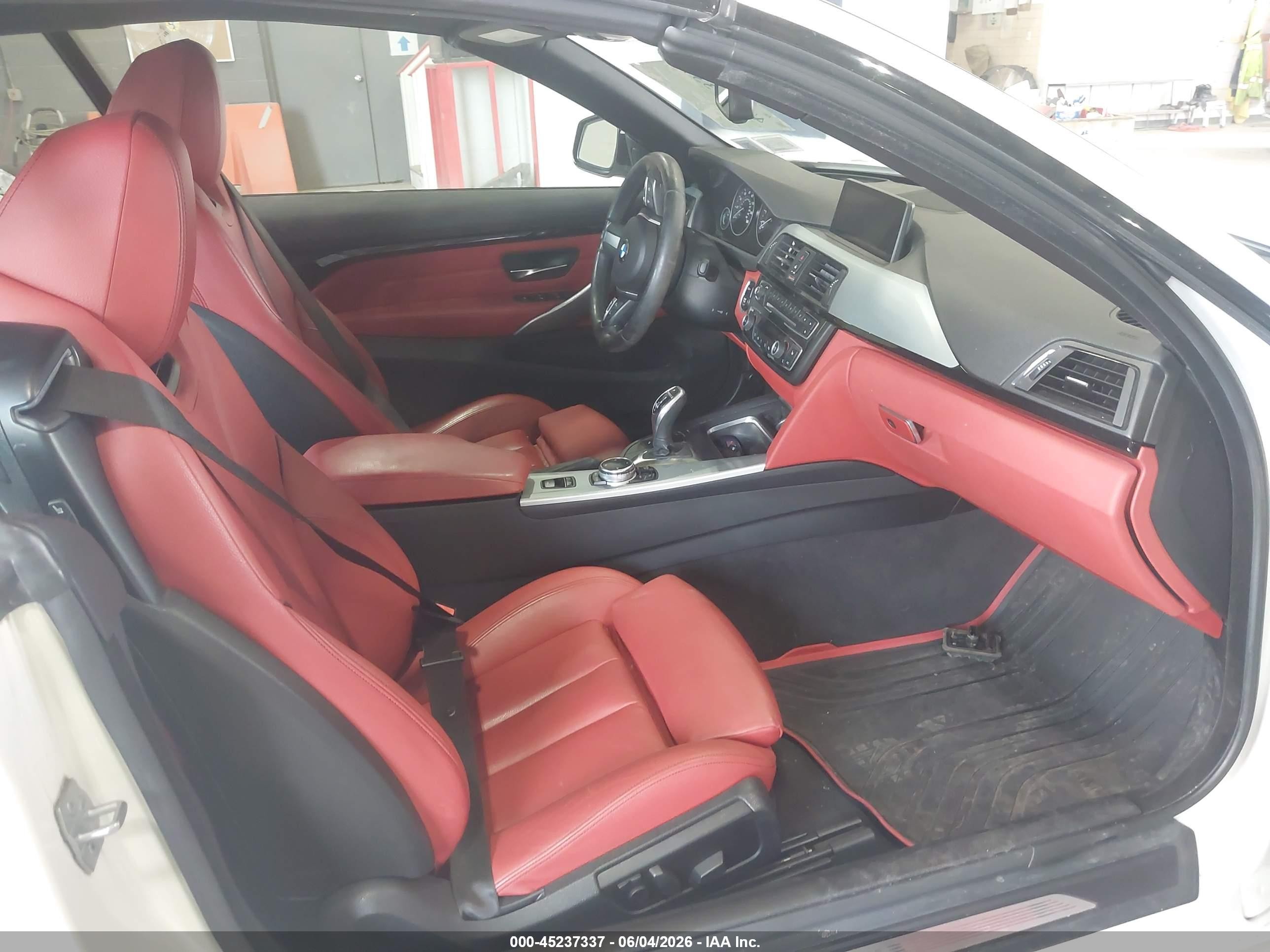 2014 Bmw 428i Xdrive White vin: WBA3V9C55EP798467