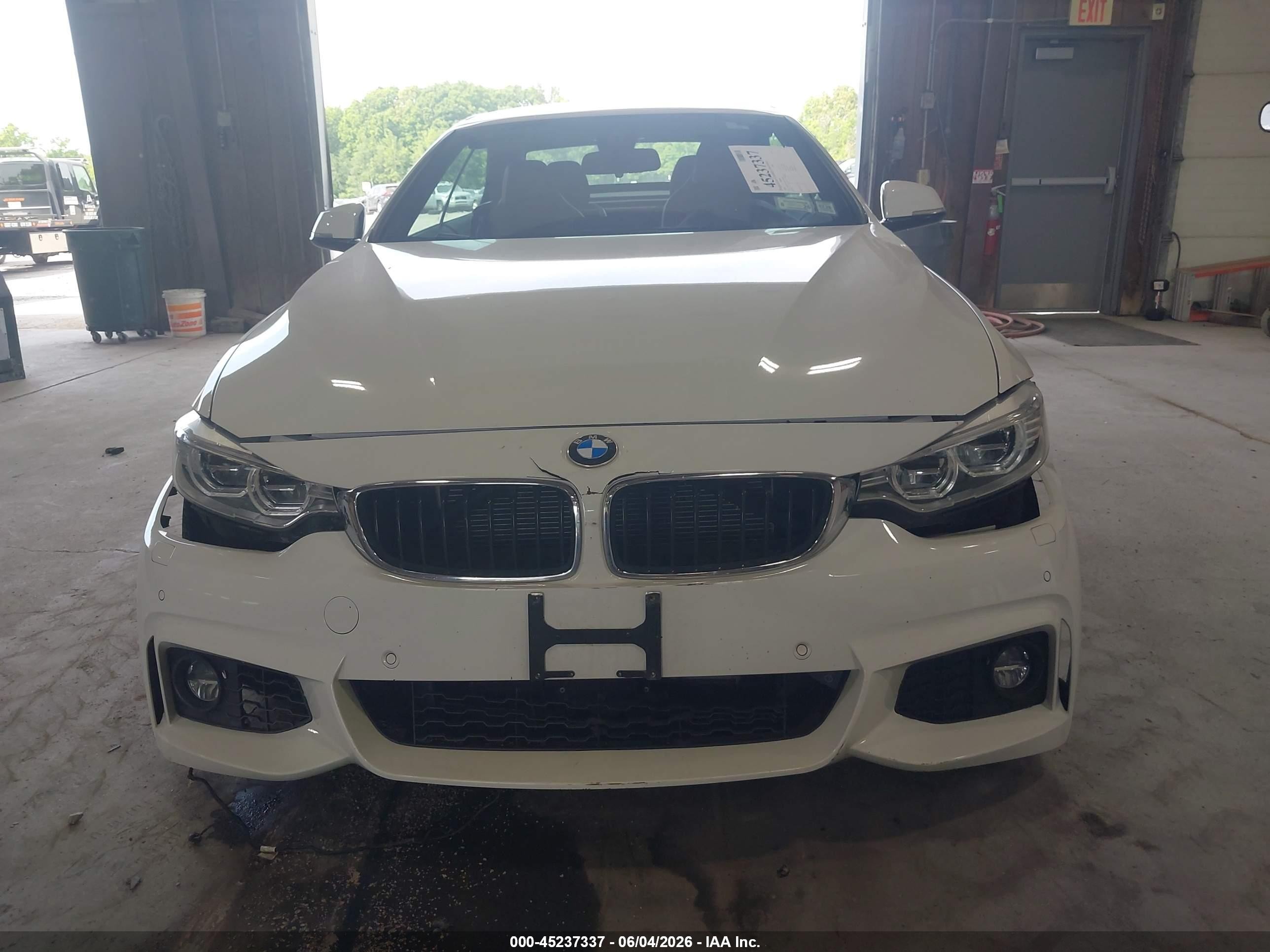 2014 Bmw 428i Xdrive White vin: WBA3V9C55EP798467