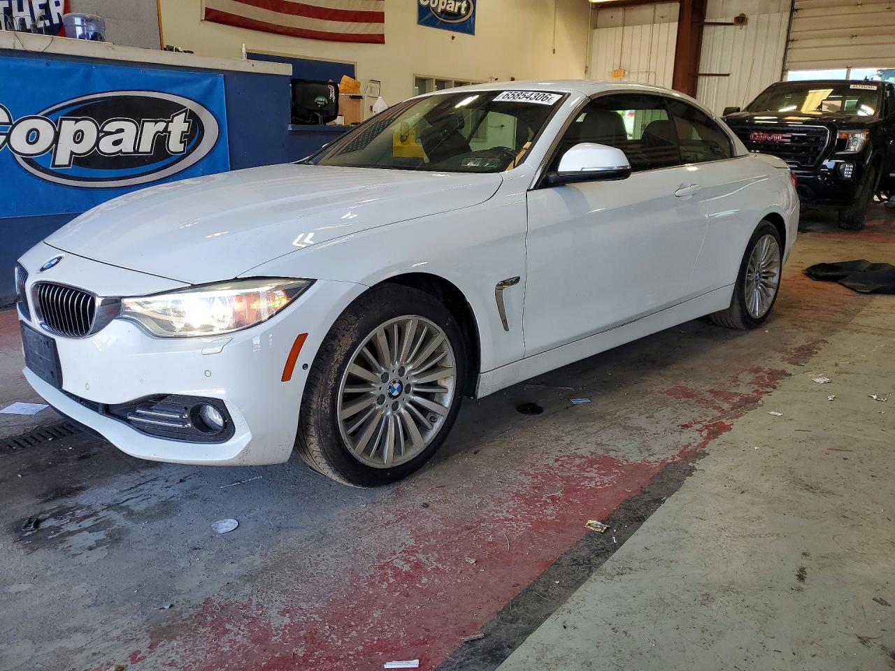 2014 Bmw 428 Xi White vin: WBA3V9C56EPR69825