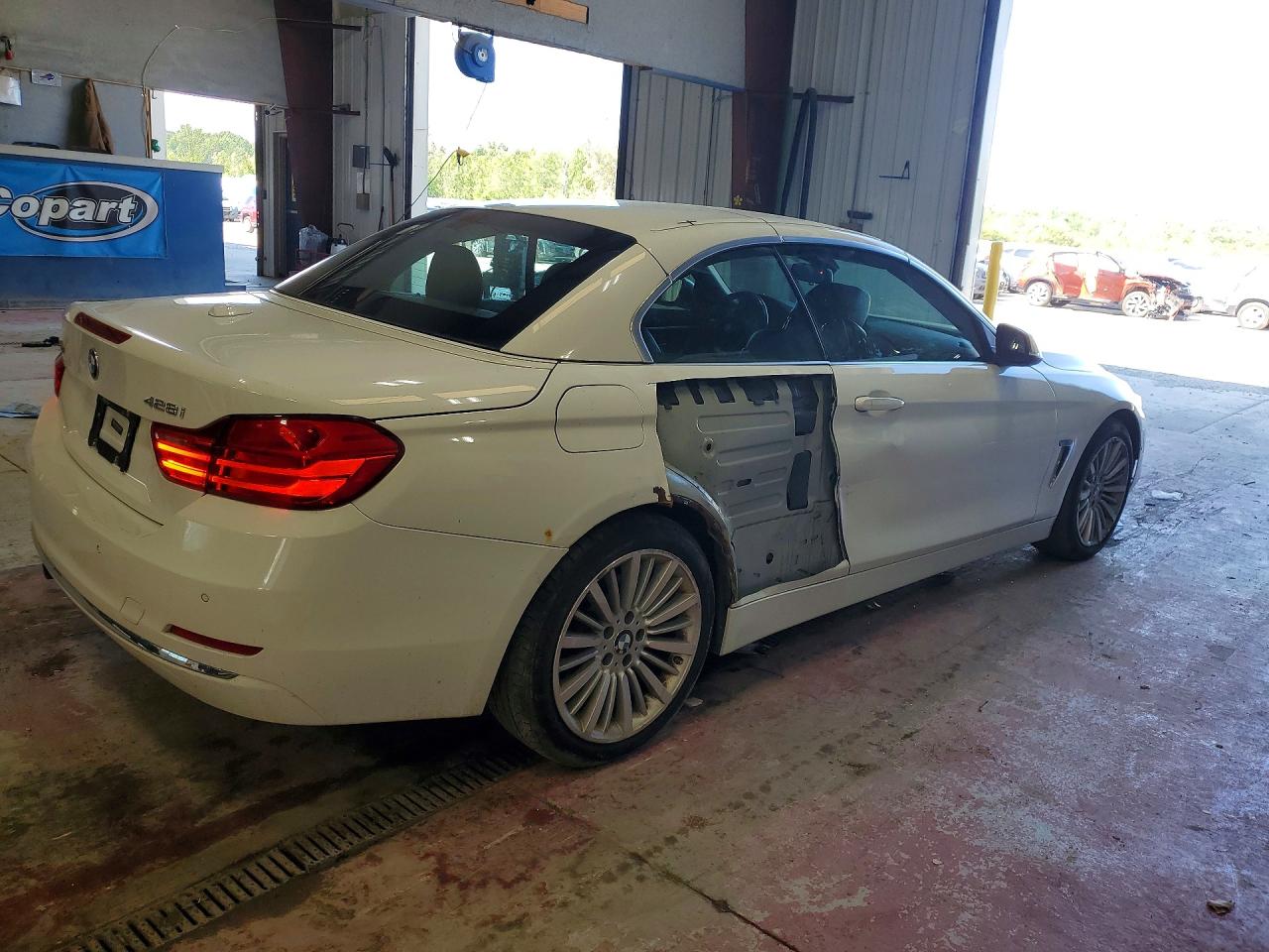 2014 Bmw 428 Xi White vin: WBA3V9C56EPR69825