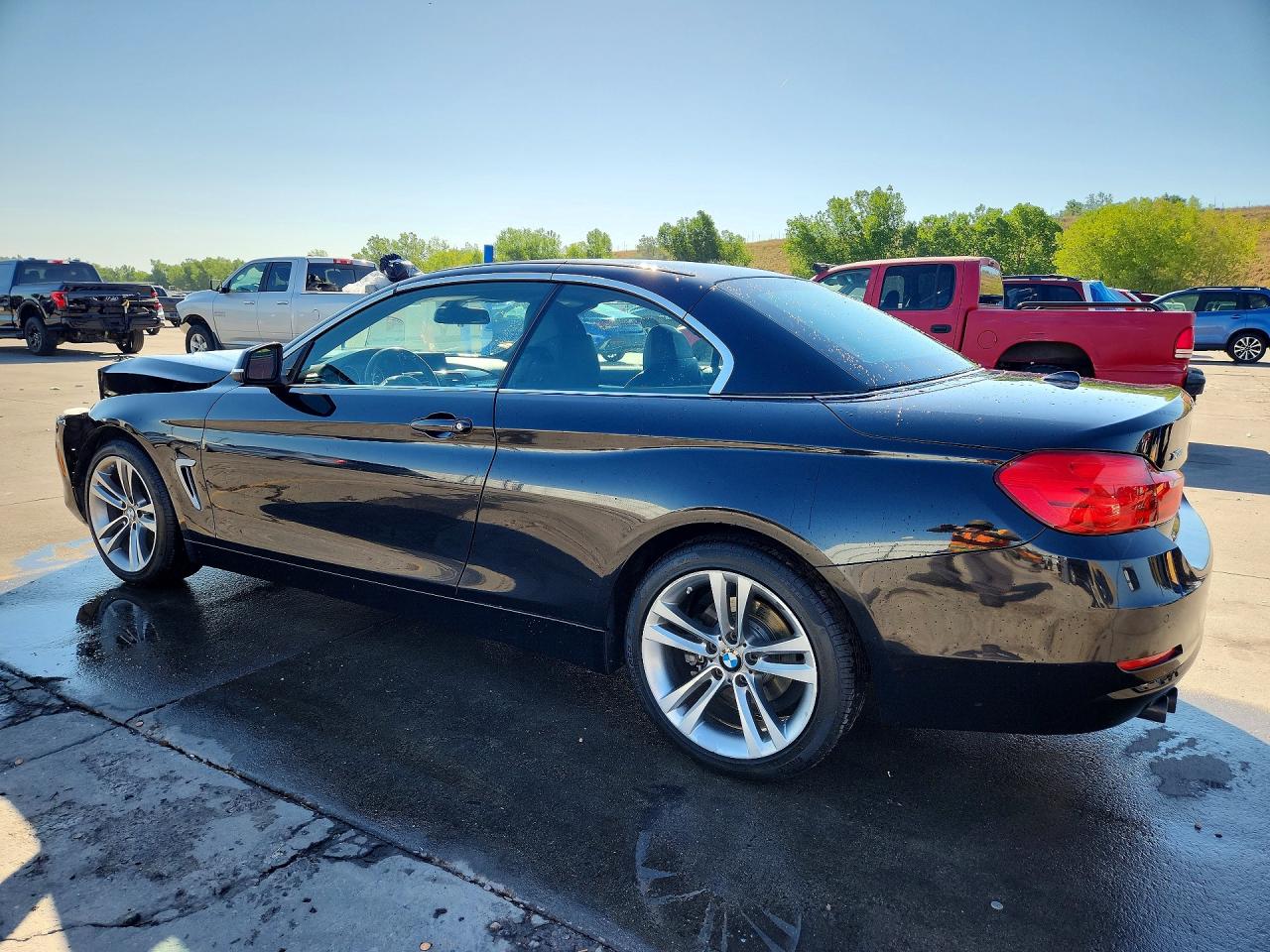 2015 Bmw 428 Xi Black vin: WBA3V9C57FP799007