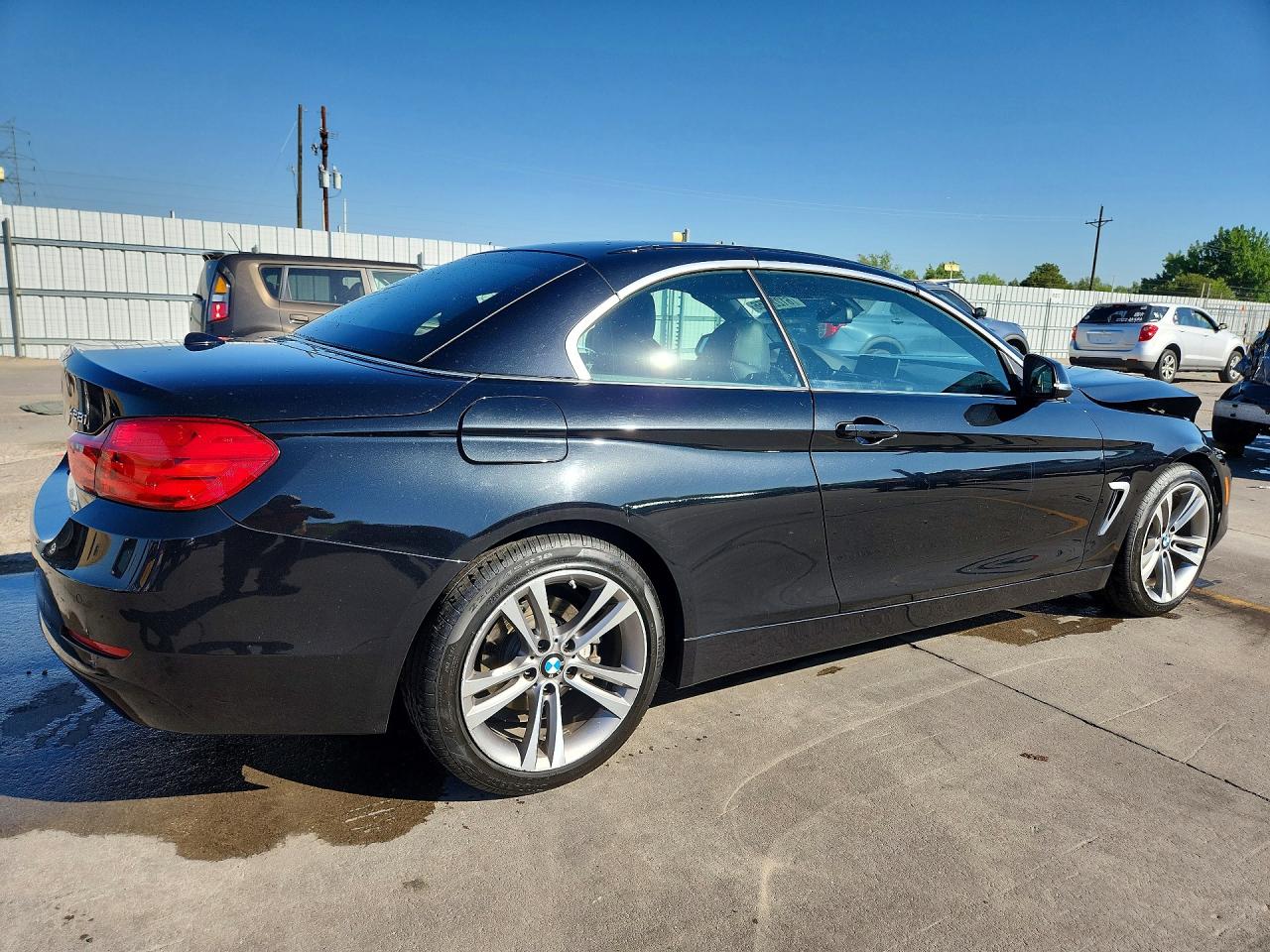 2015 Bmw 428 Xi Black vin: WBA3V9C57FP799007