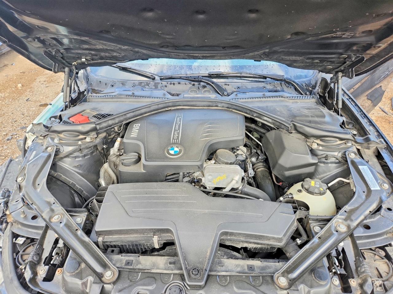 2015 Bmw 428 Xi Gray vin: WBA3V9C5XFP798756