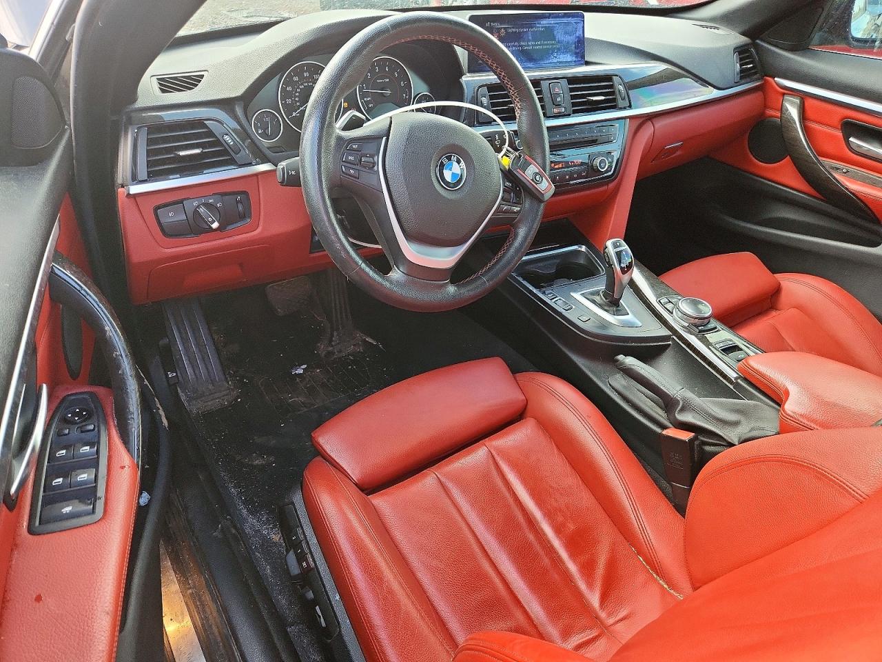 2015 Bmw 428 Xi Gray vin: WBA3V9C5XFP798756