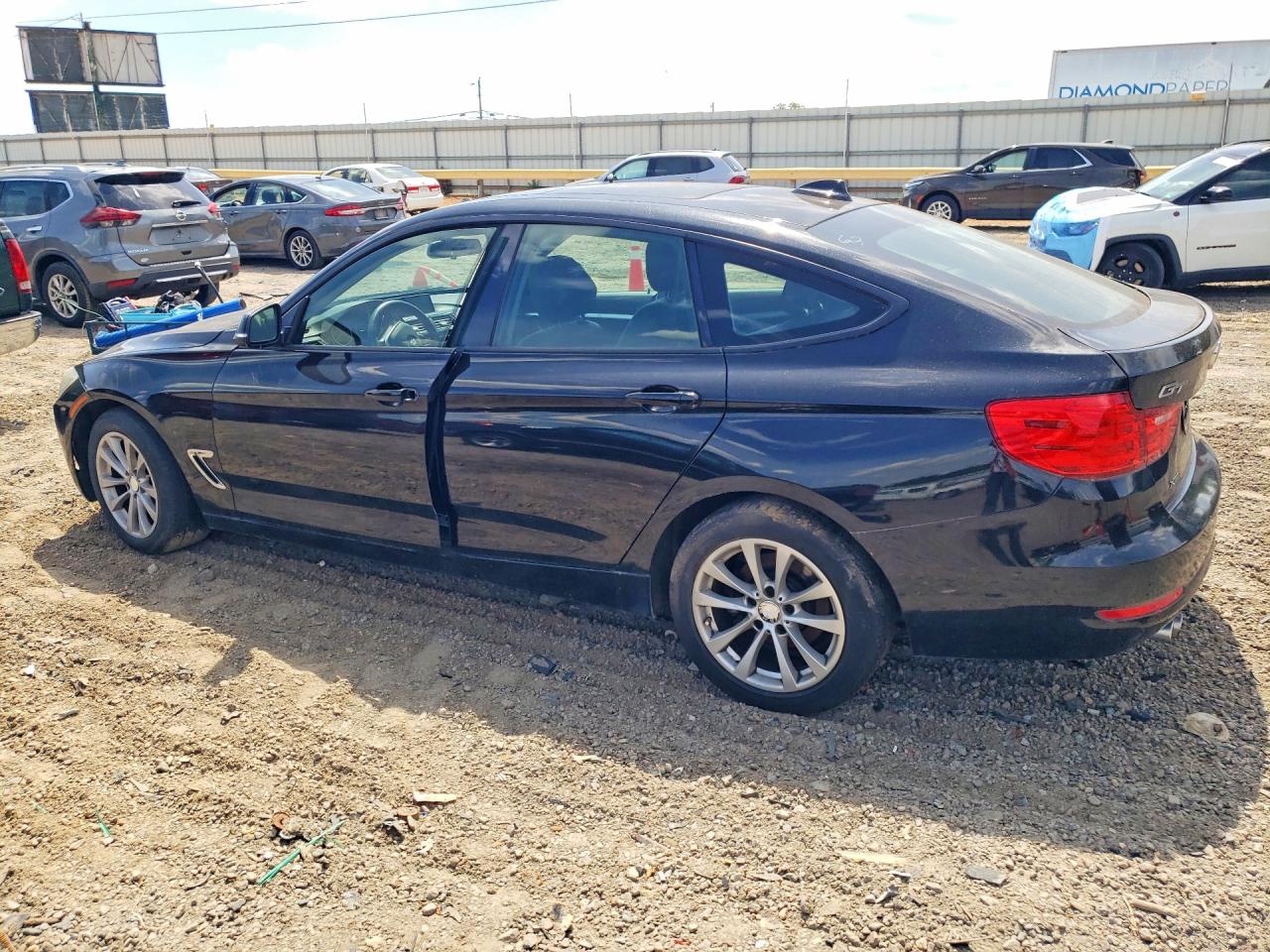 2015 Bmw 328 Xigt Black vin: WBA3X5C50FD561035
