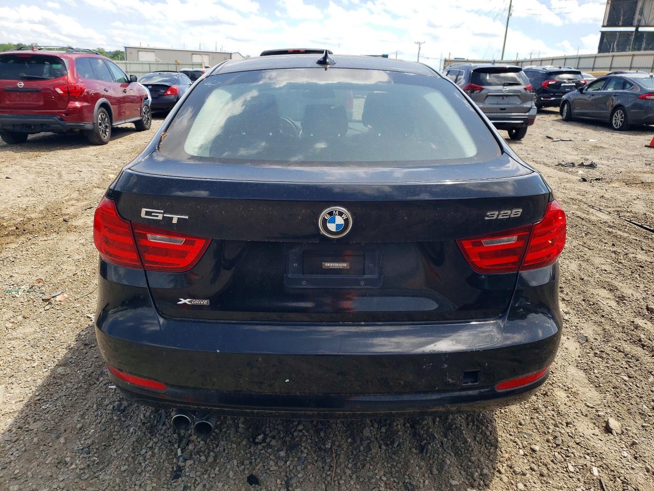 2015 Bmw 328 Xigt Black vin: WBA3X5C50FD561035