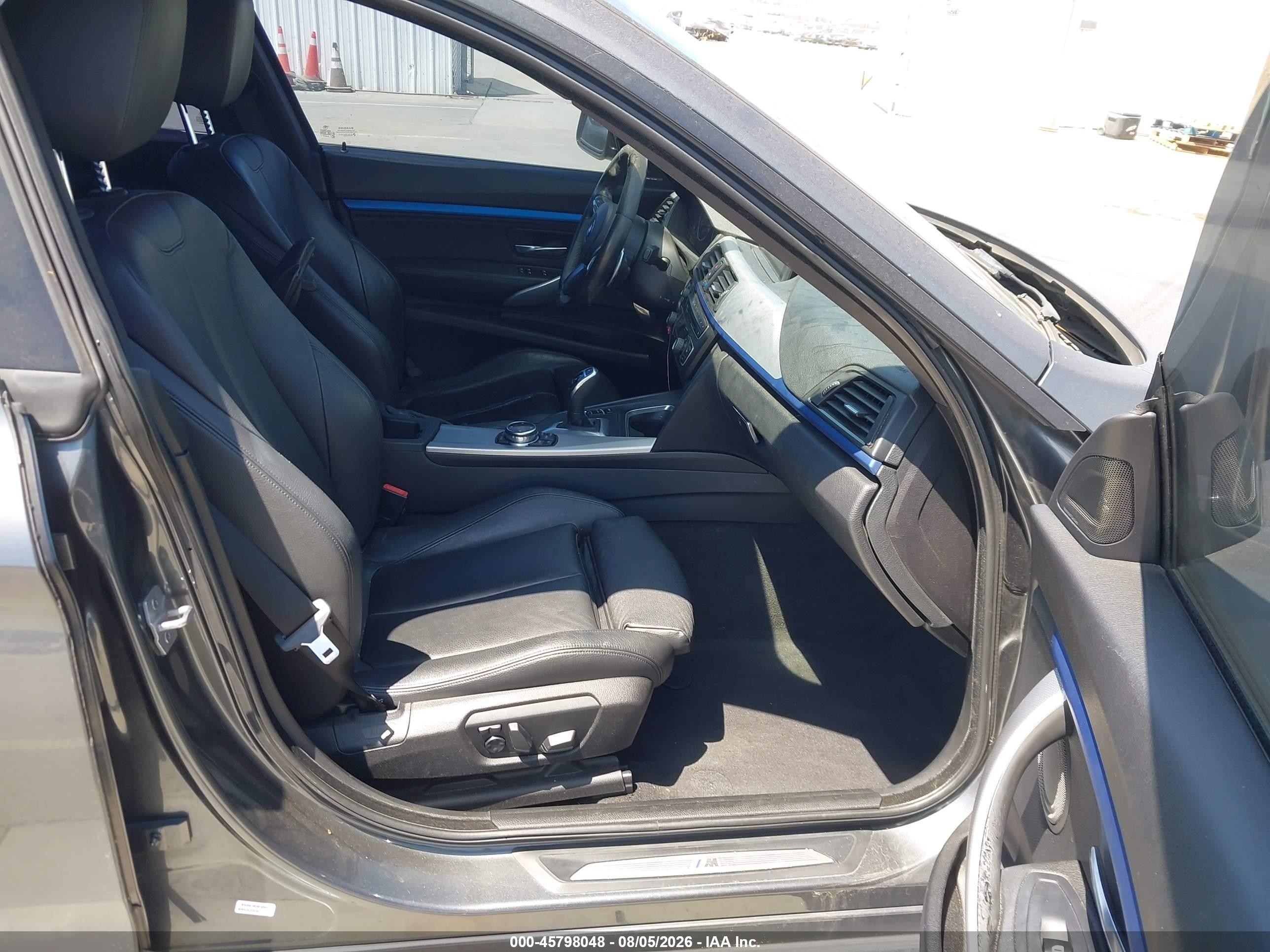 2014 Bmw 328i Gran Turismo Xdrive Gray vin: WBA3X5C51ED556568